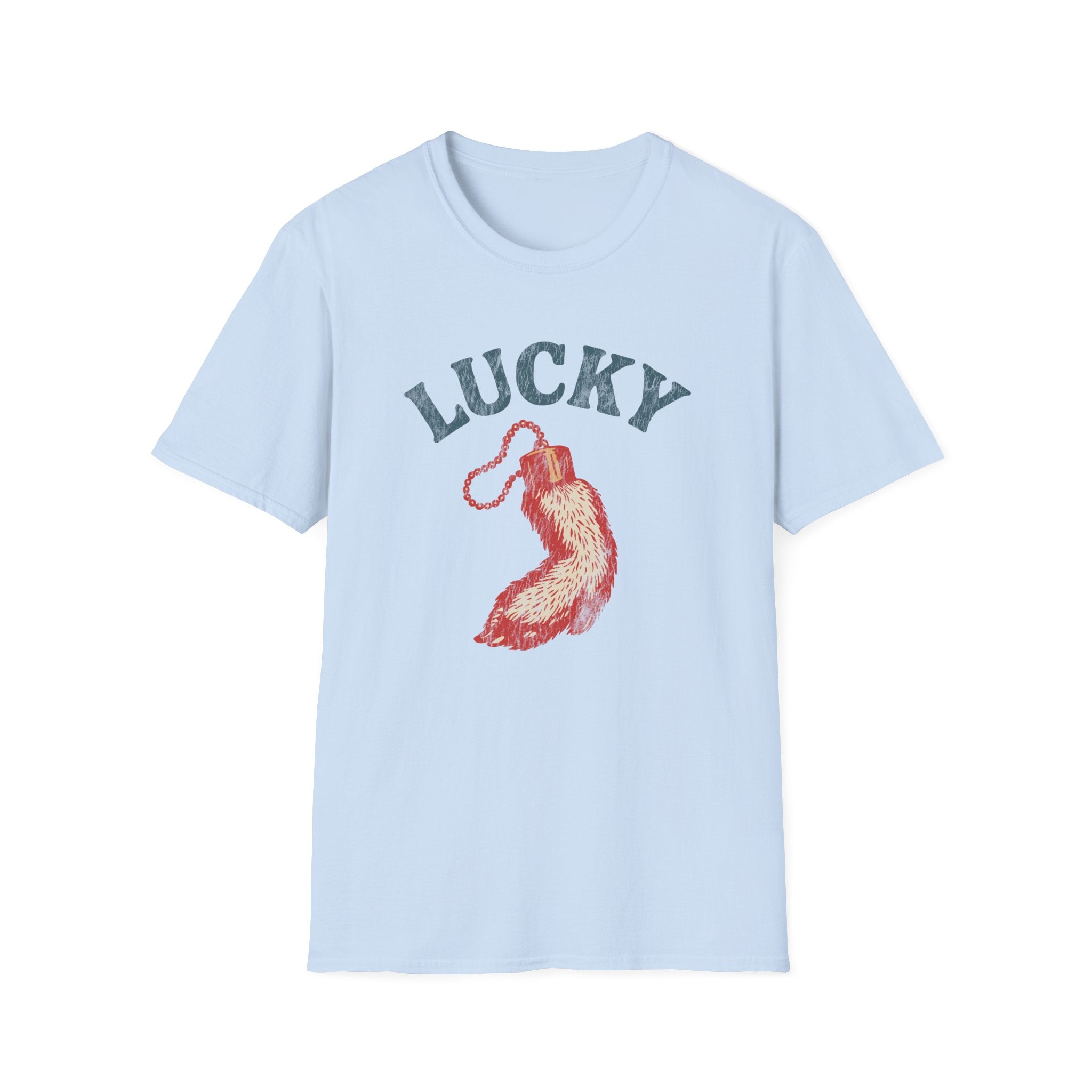 "Lucky" Vintage Rabbit Graphic T-Shirt