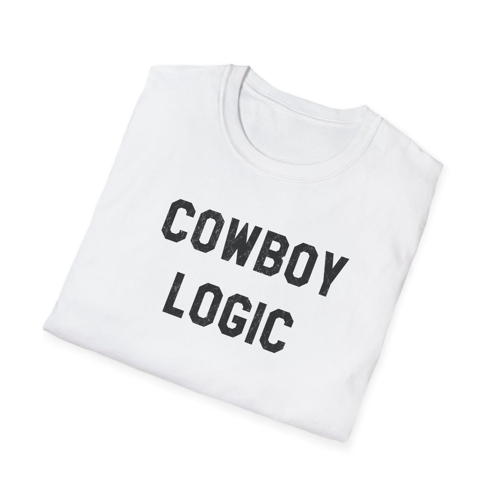 Cowboy Logic T-Shirt — Western Graphic Tee