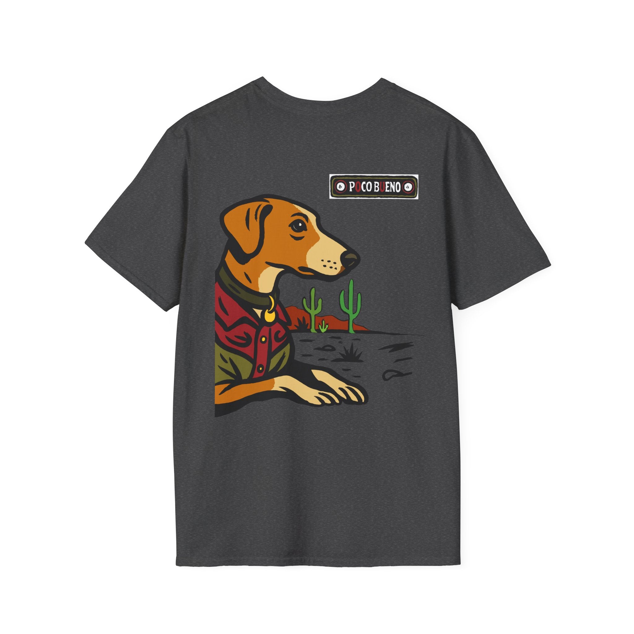 Ulysses The Terrier Desert T-Shirt —  Southwestern Pup Graphic Tee