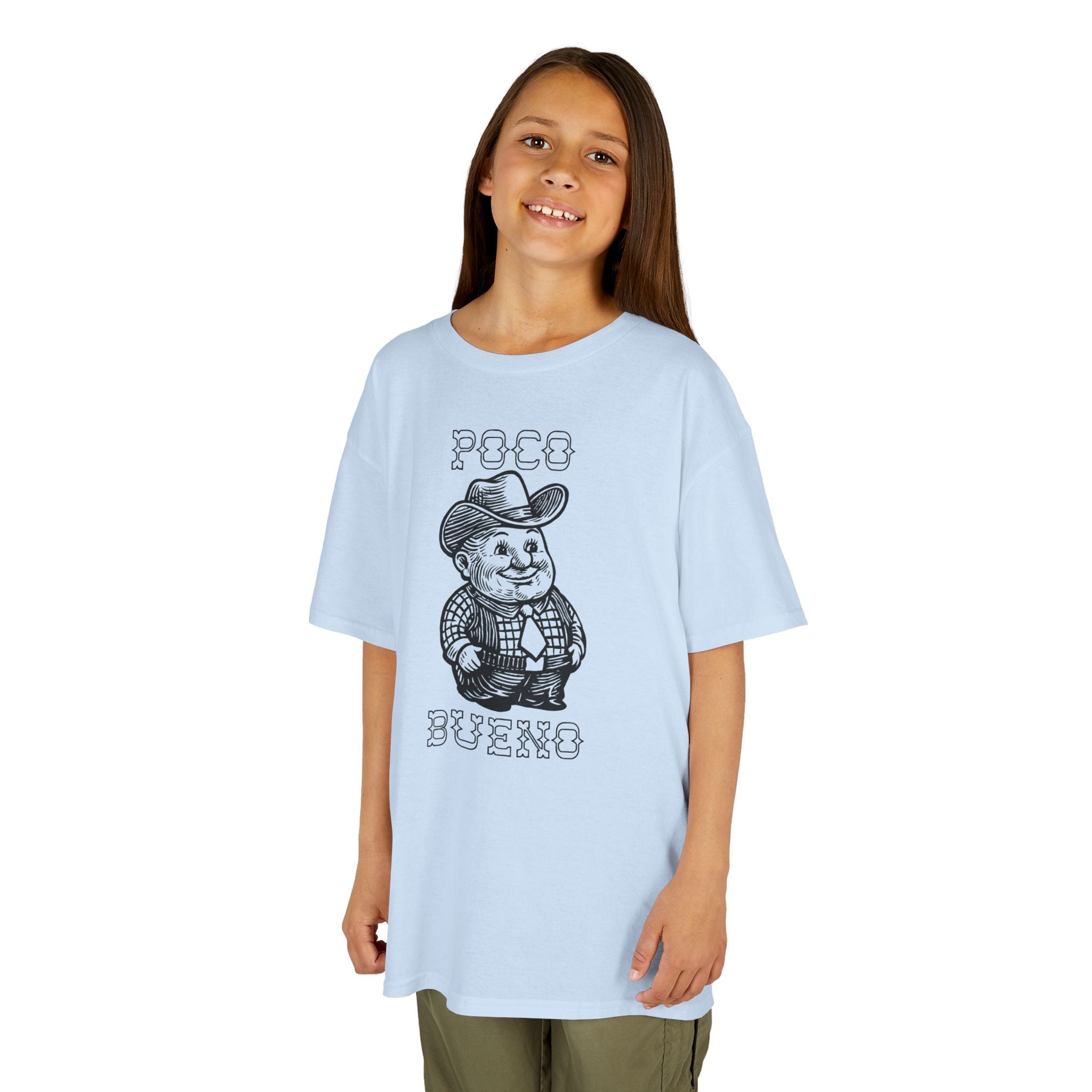 Poco  Bueno Pete Kids Tee —Cowboy Graphic Shirt