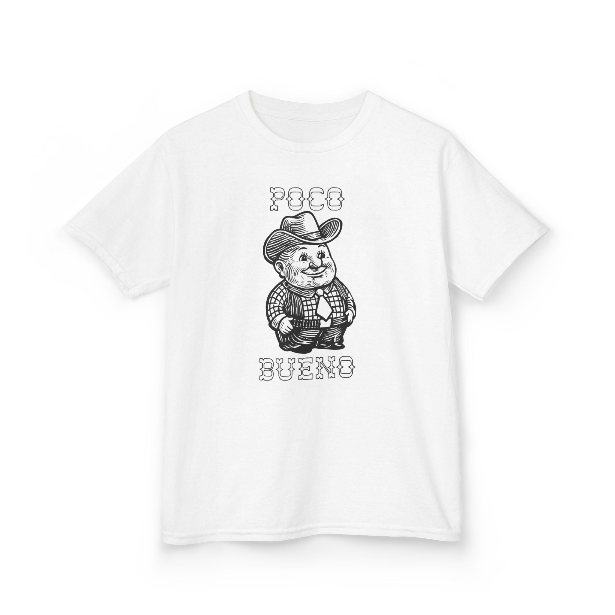 Poco  Bueno Pete Kids Tee —Cowboy Graphic Shirt