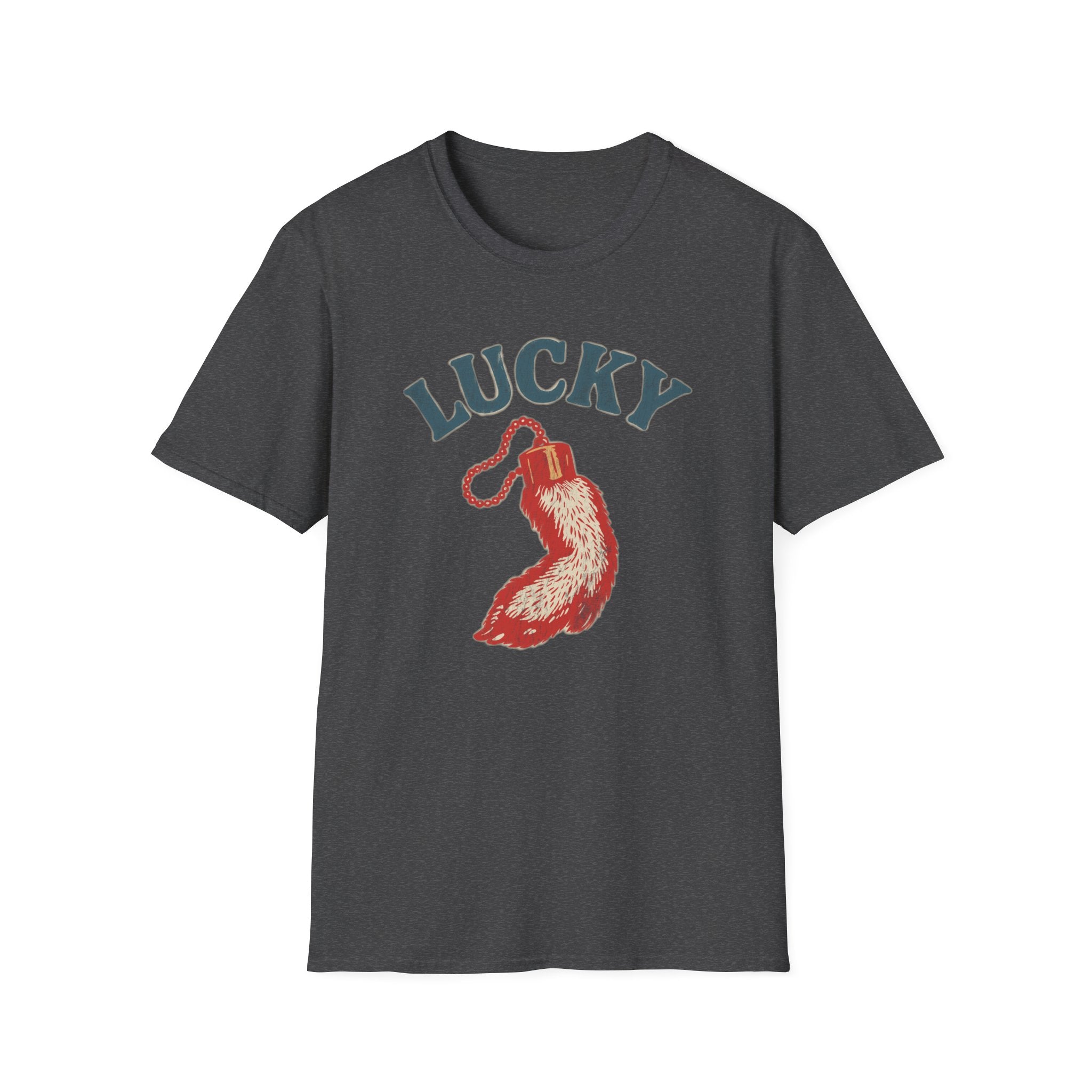 "Lucky" Vintage Rabbit Graphic T-Shirt