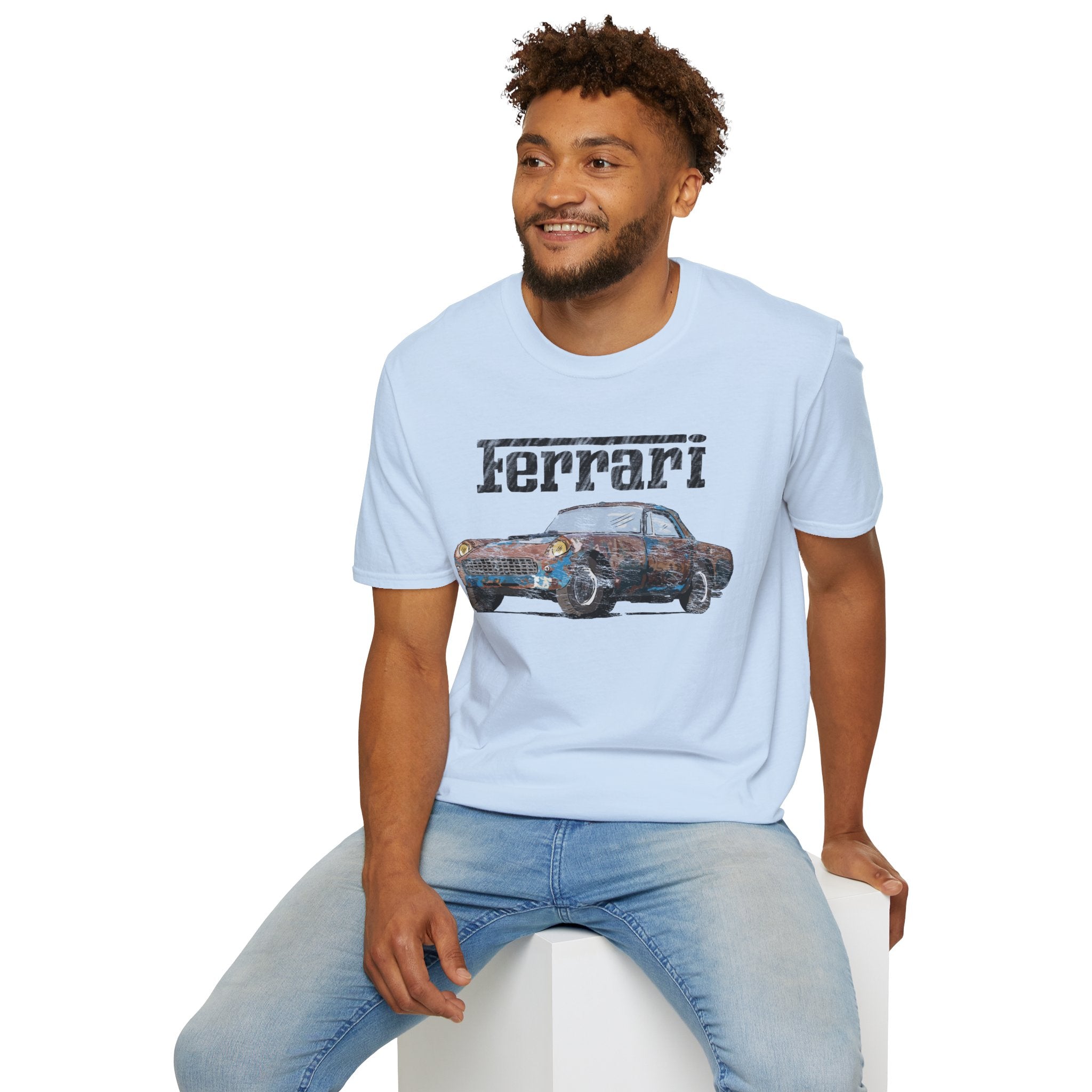Ferrari 250GT Vintage Car T-Shirt — Retro Automotive Graphic Tee