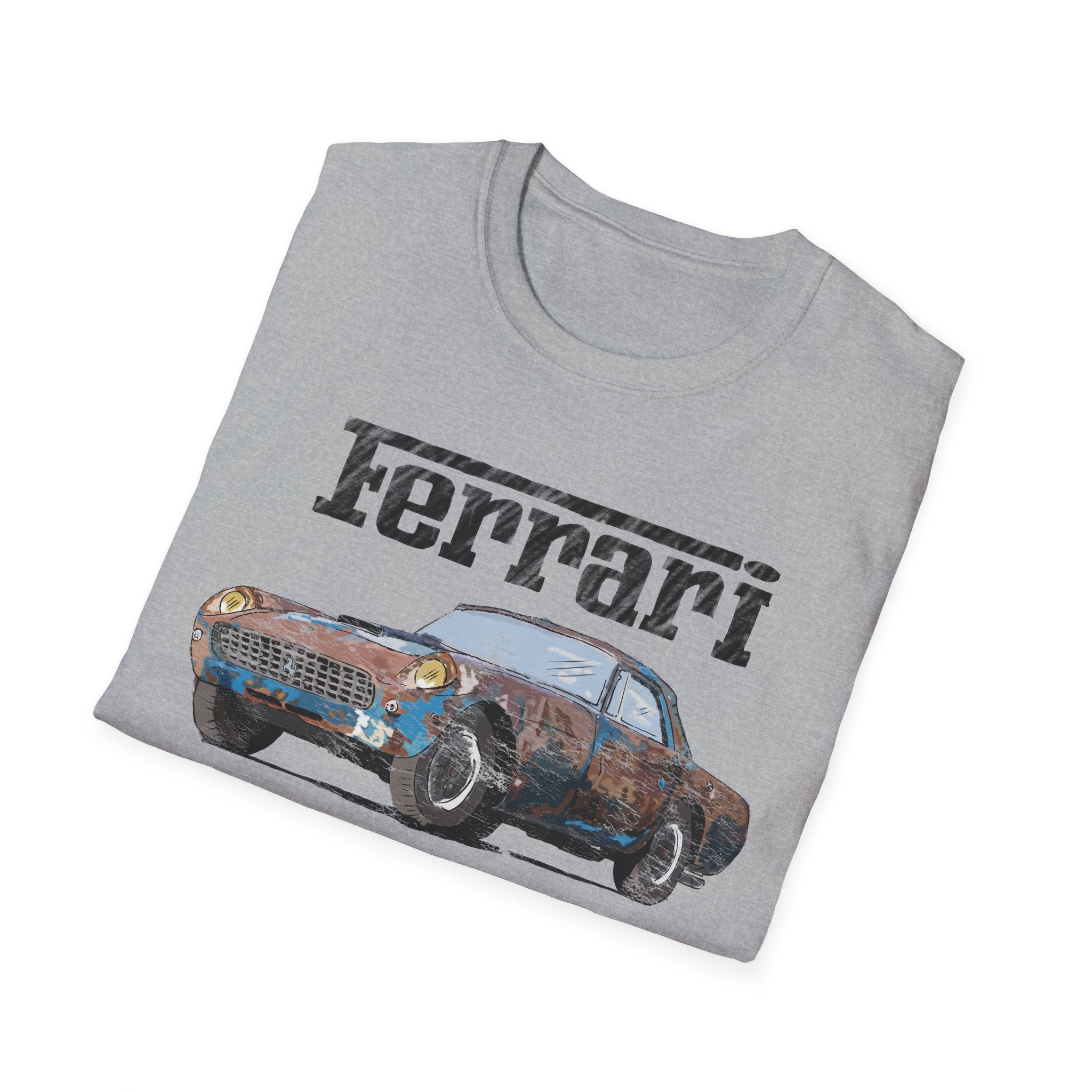 Ferrari 250GT Vintage Car T-Shirt — Retro Automotive Graphic Tee