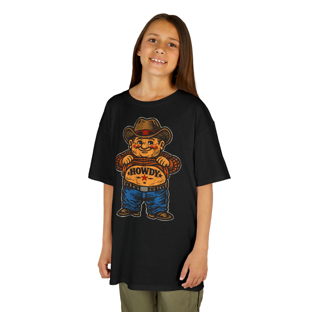 Howdy Poco Pete Kids Tee — Cowboy Graphic T-shirt