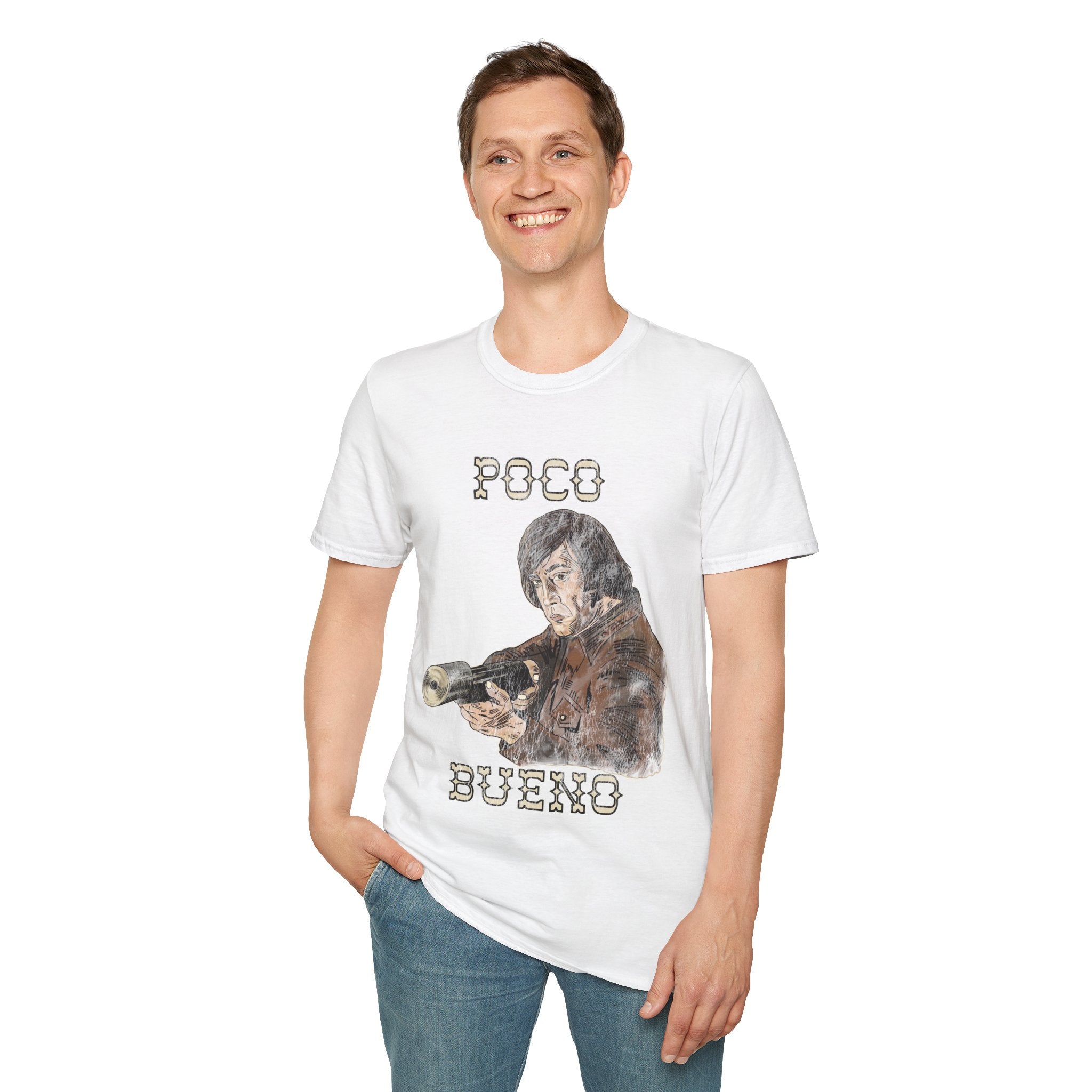 No Country For Old Men Graphic T-Shirt — Anton Vintage Western Rancher Tee