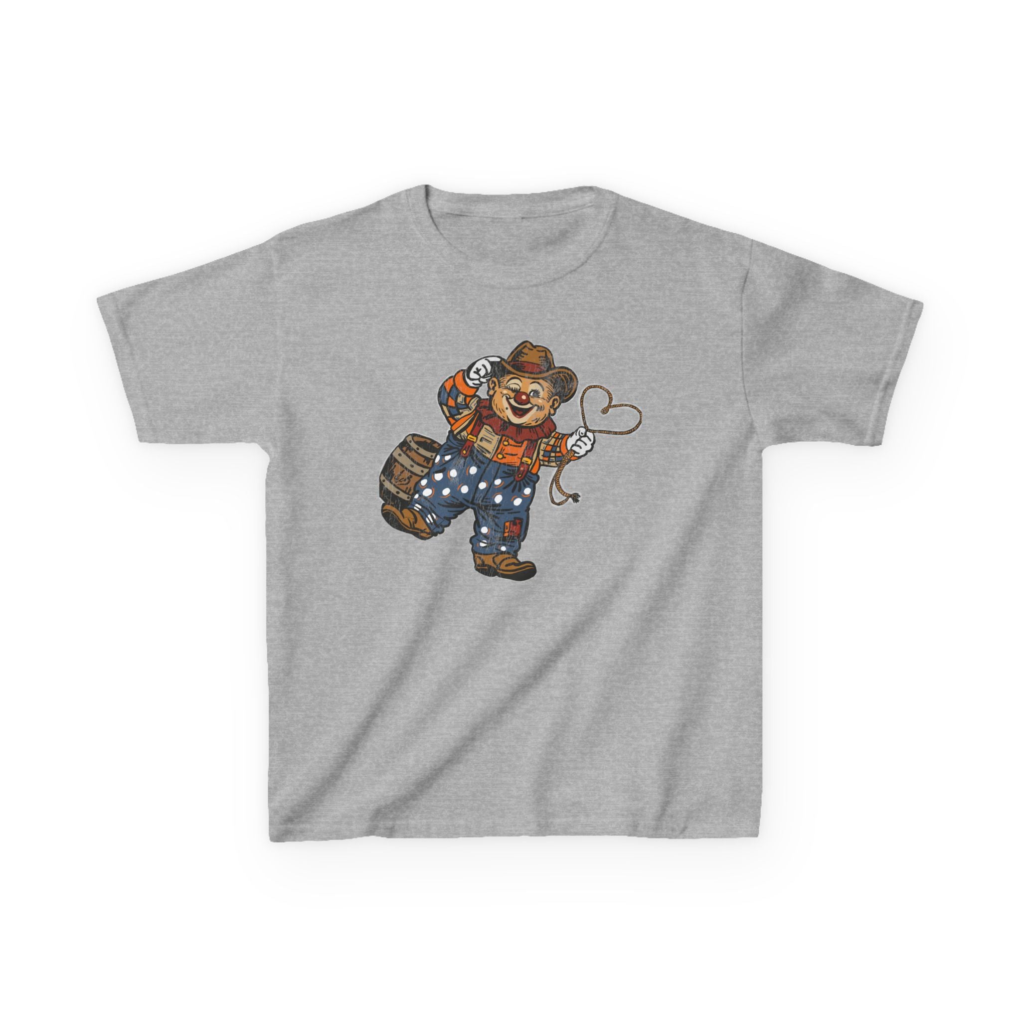 Poco Pete The Cowboy of Love Kids T‑Shirt — Retro Western Heavy Cotton Tee