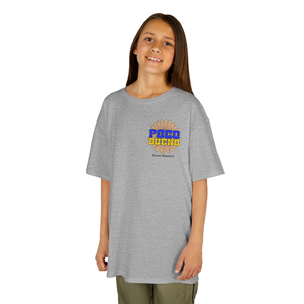 Sunflowers of Freedom — Glory to Ukraine Graphic Kids T-Shirt