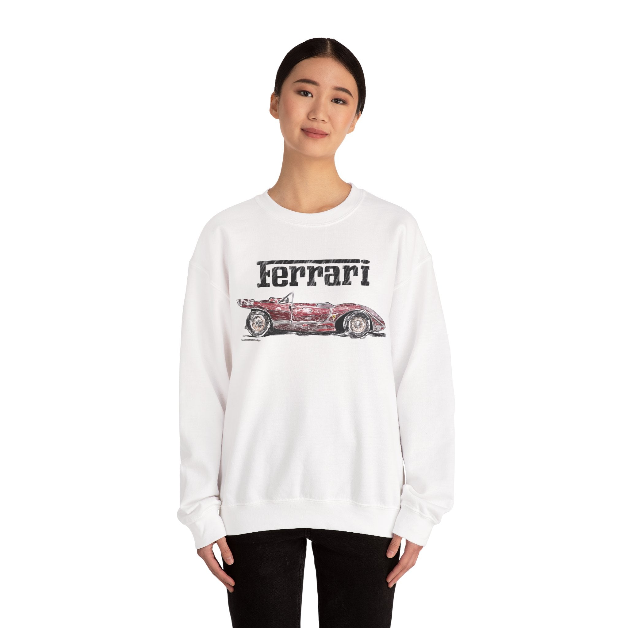 Ferrari Vintage Racer Crewneck Sweatshirt