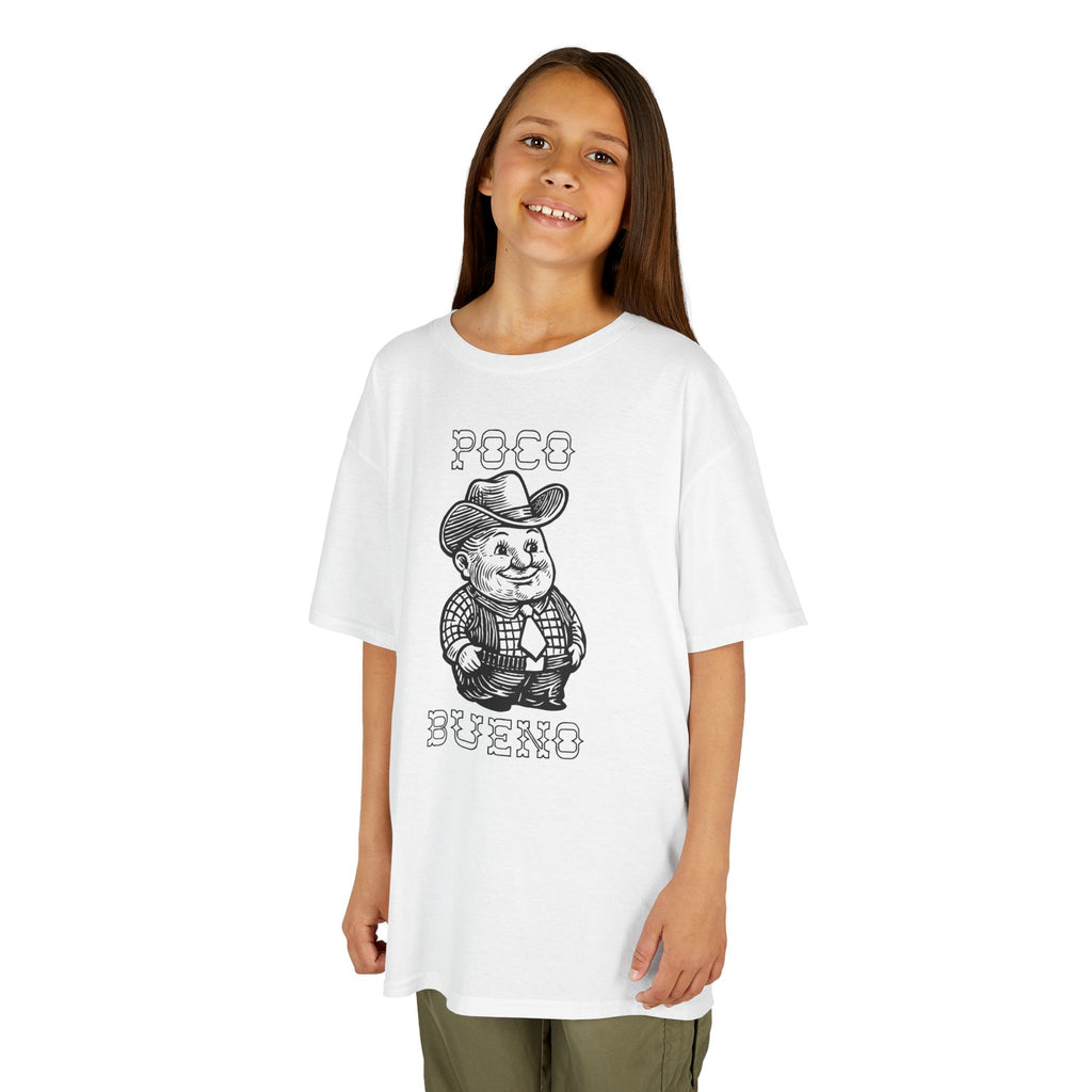 Poco  Bueno Pete Kids Tee —Cowboy Graphic Shirt