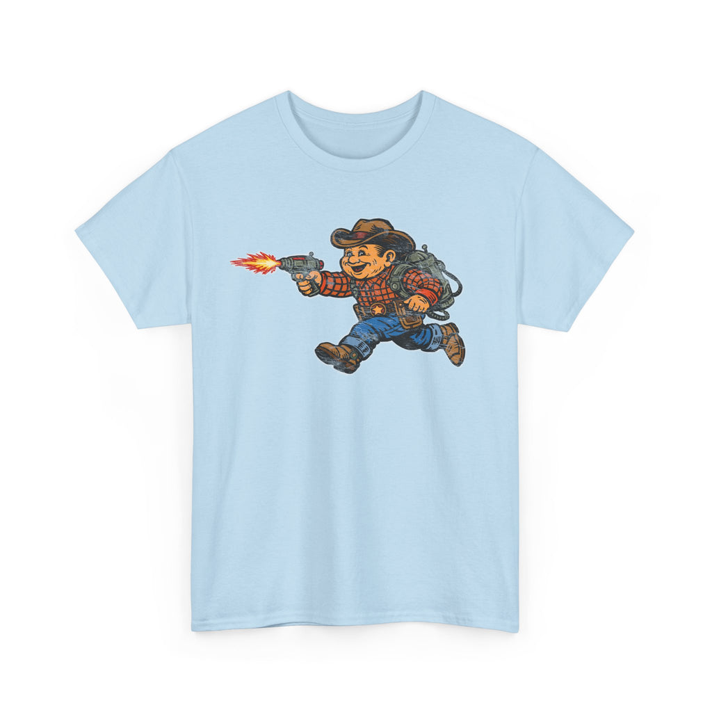 Poco Pete The Space Cowboy T‑Shirt — Retro Western Heavy Cotton Tee