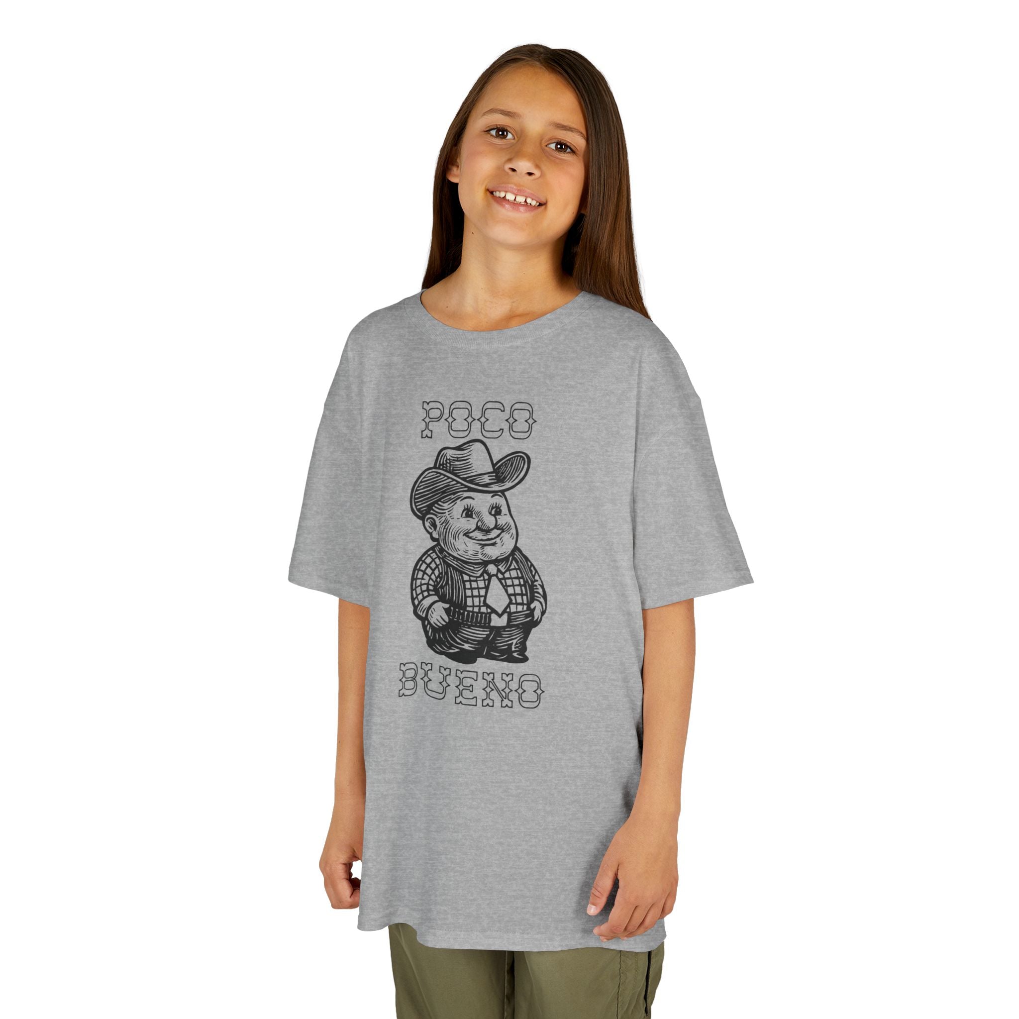 Poco  Bueno Pete Kids Tee —Cowboy Graphic Shirt