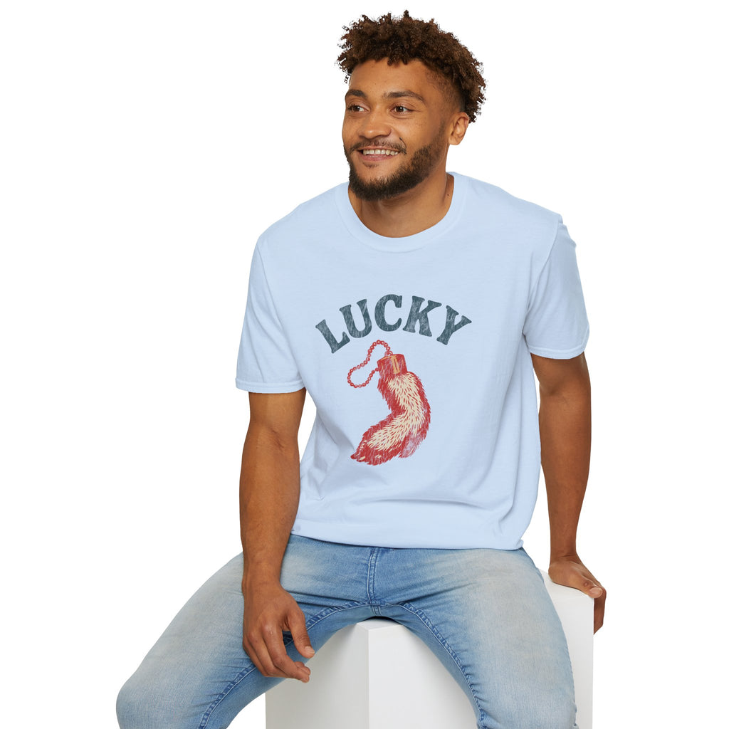 "Lucky" Vintage Rabbit Graphic T-Shirt