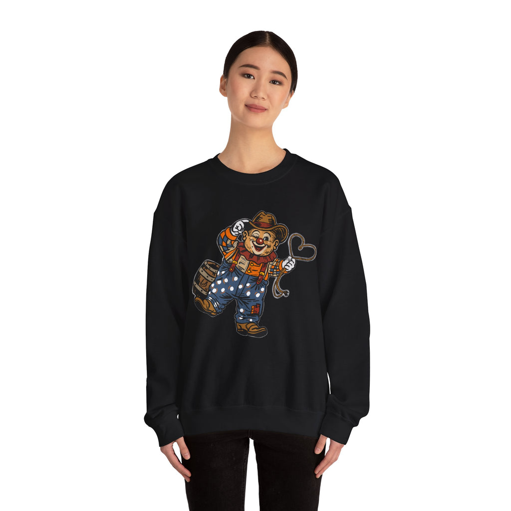 Poco Pete The Cowboy of Love Pullover — Retro Western Crewneck Sweatshirt