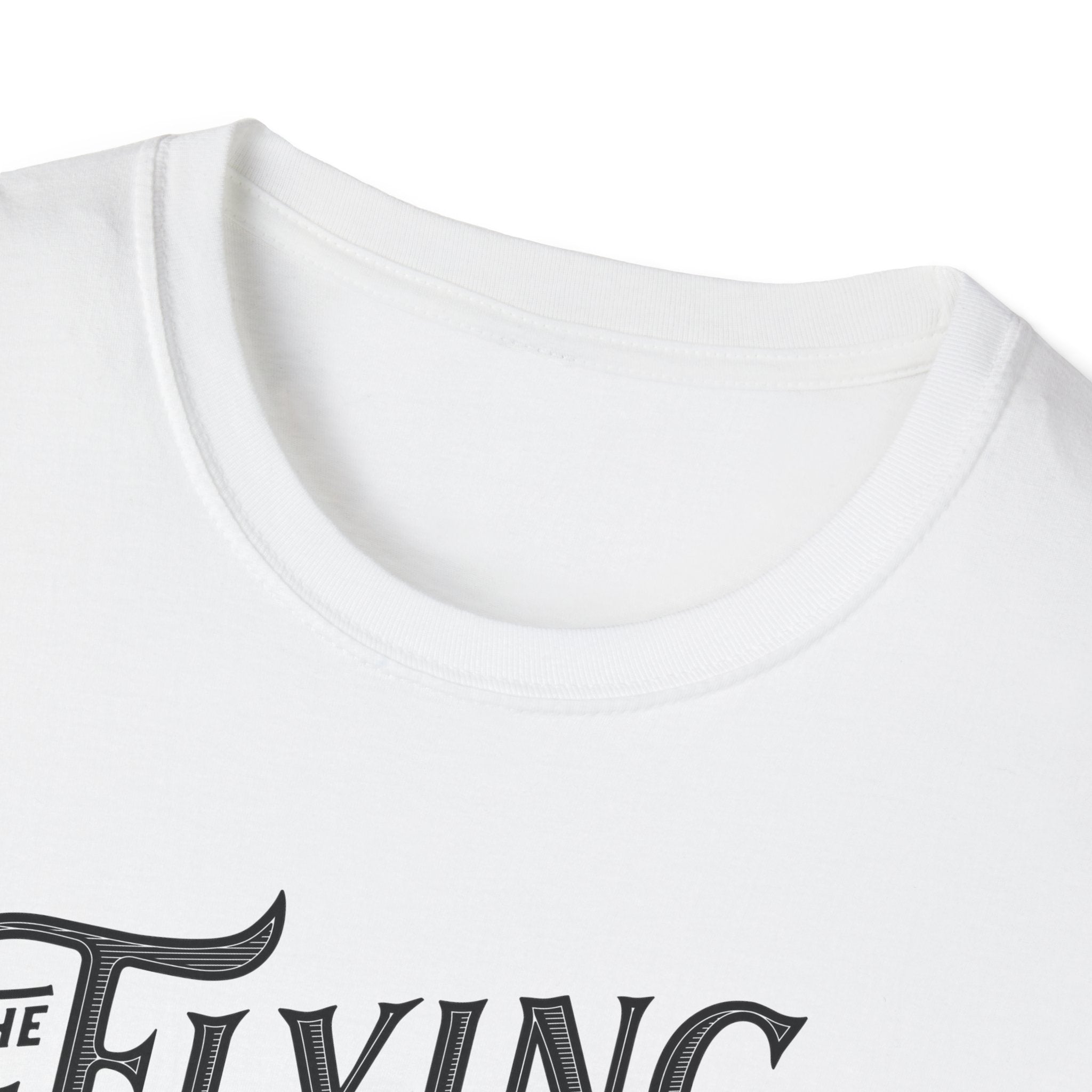 Flying Squad Tee — Retro Script Graphic T-Shirt | Band Merch Australia