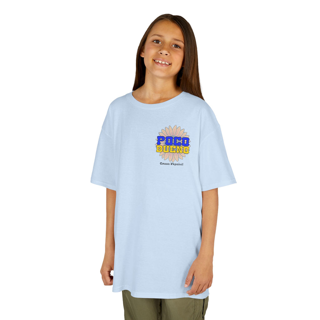 Sunflowers of Freedom — Glory to Ukraine Graphic Kids T-Shirt
