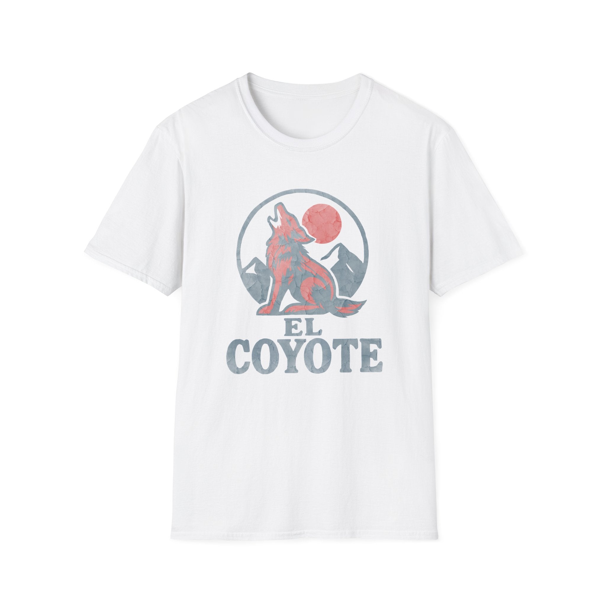 El Coyote Graphic T-Shirt — Vintage Howling Coyote Tee