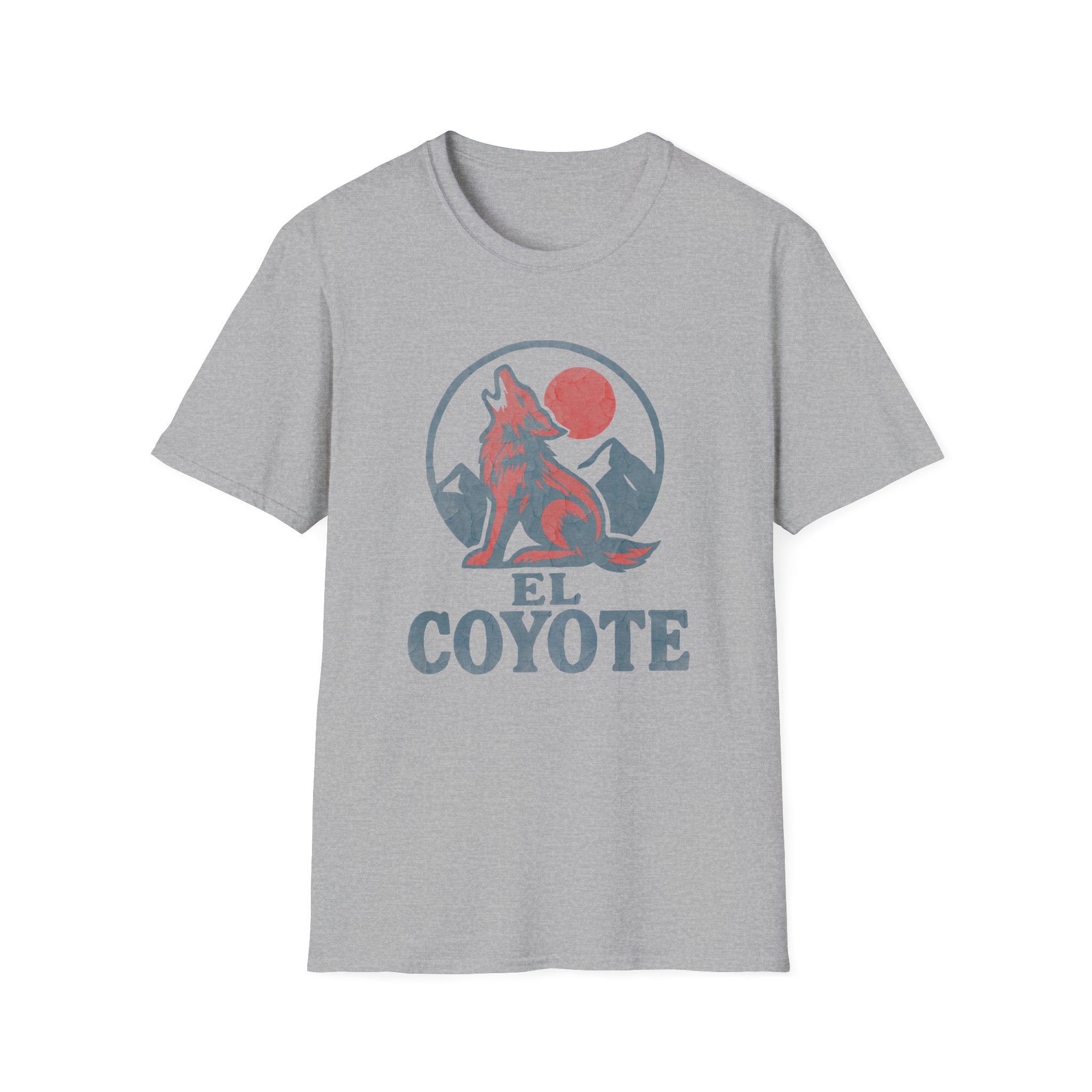 El Coyote Graphic T-Shirt — Vintage Howling Coyote Tee