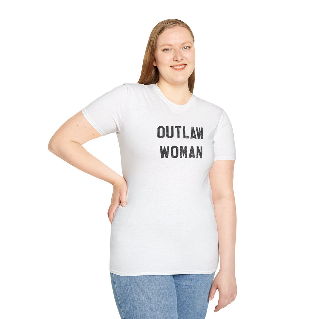 Outlaw Woman T-Shirt — Graphic Tee