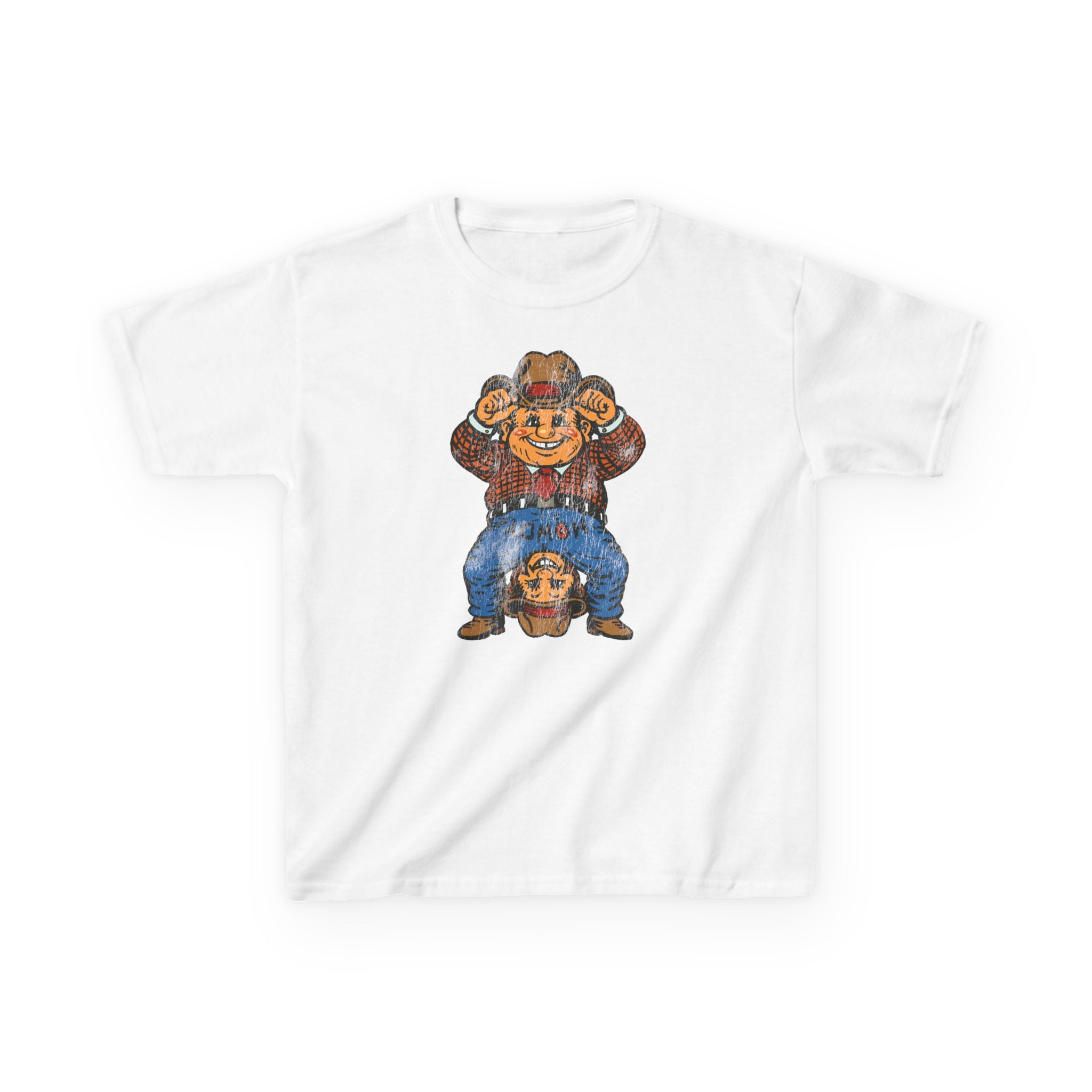 Cheeky Monkey Poco Pete Kids T‑Shirt — Cowboy Kids Tee