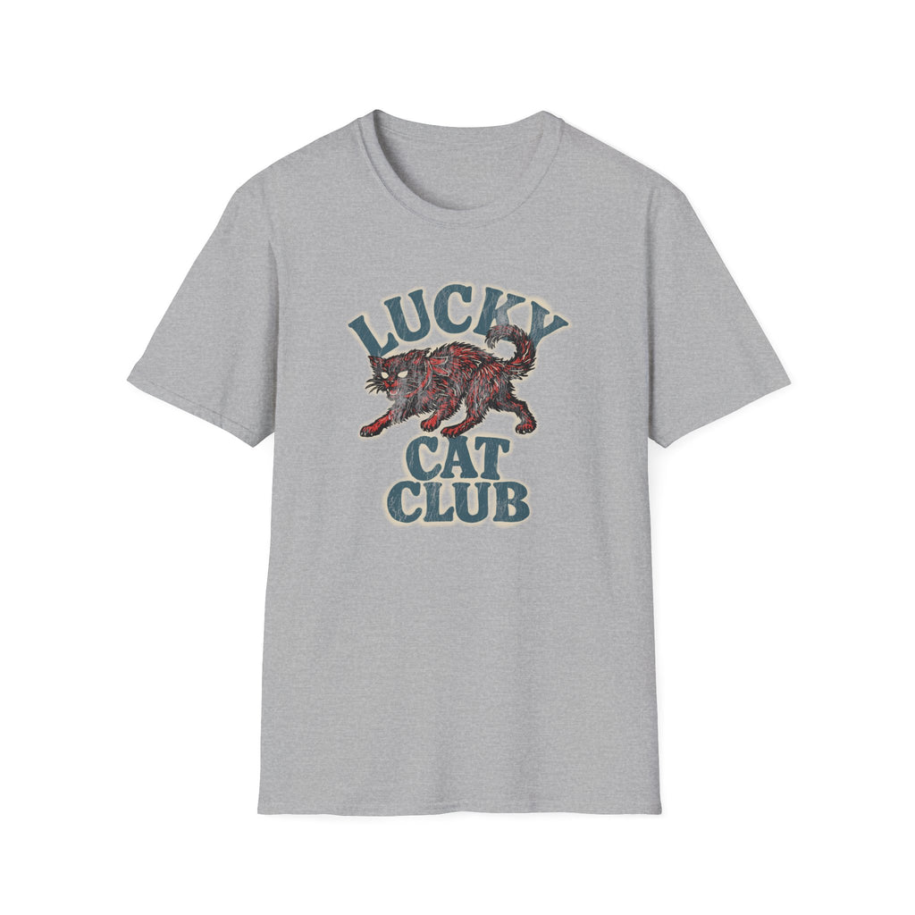 Lucky Cat Club T-Shirt — Vintage Lucky Cat Graphic Tee
