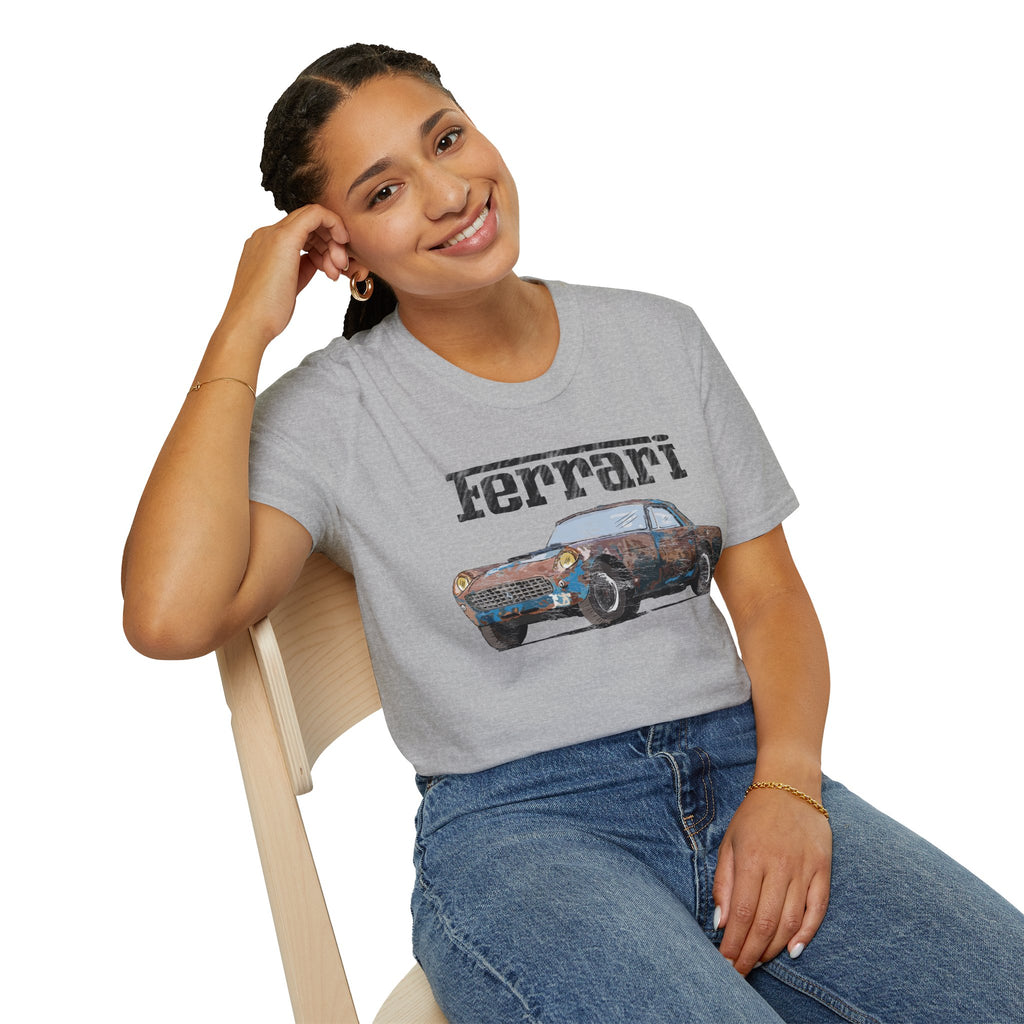 Ferrari 250GT Vintage Car T-Shirt — Retro Automotive Graphic Tee