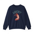 "Lucky" Vintage Rabbit Graphic Crewneck Sweatshirt
