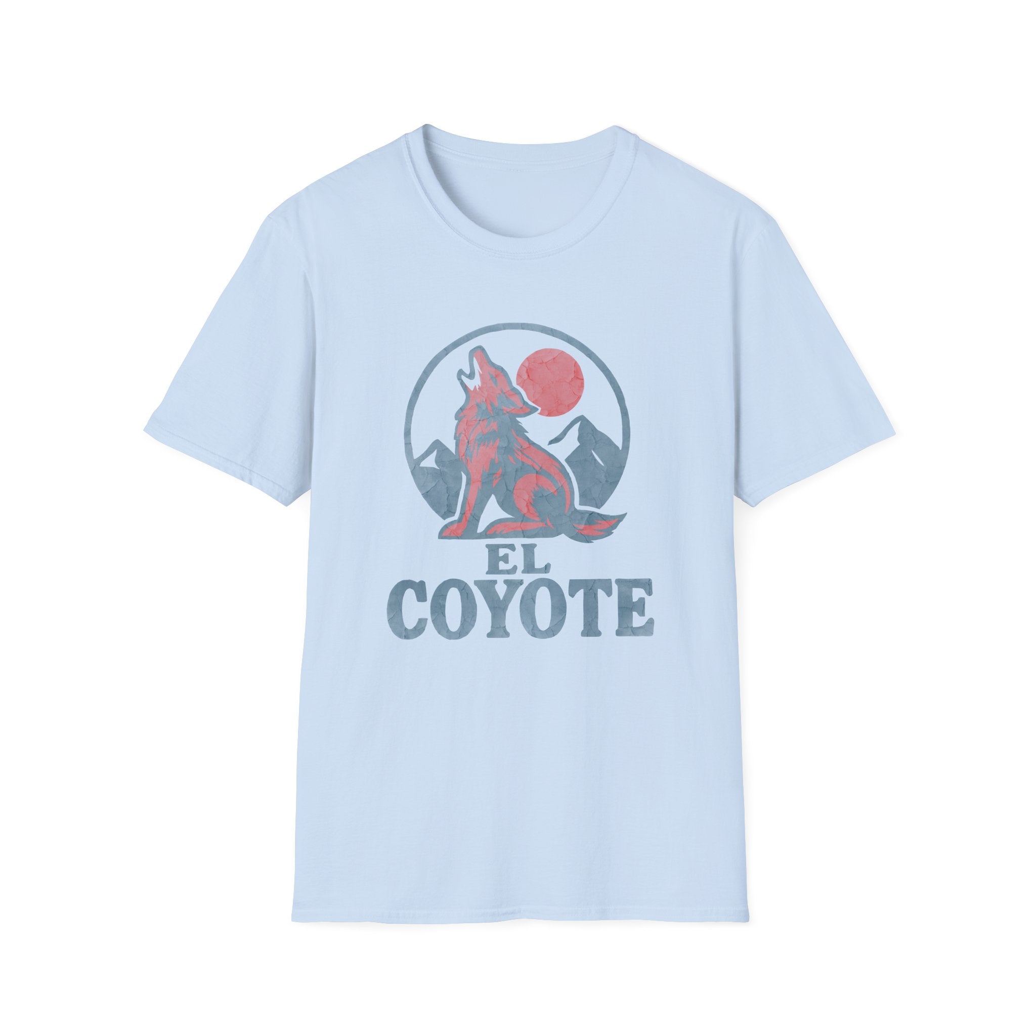El Coyote Graphic T-Shirt — Vintage Howling Coyote Tee