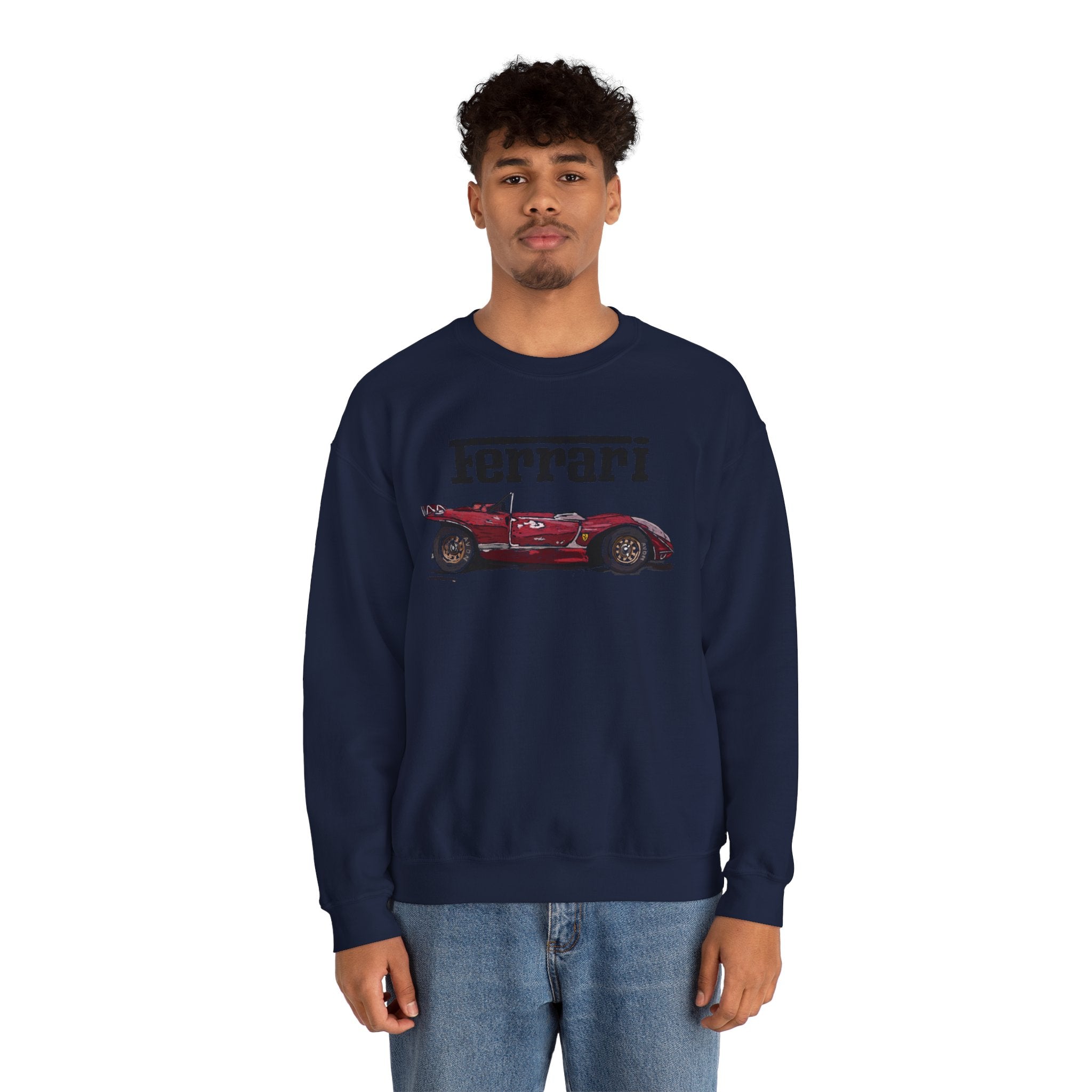 Ferrari Vintage Racer Crewneck Sweatshirt