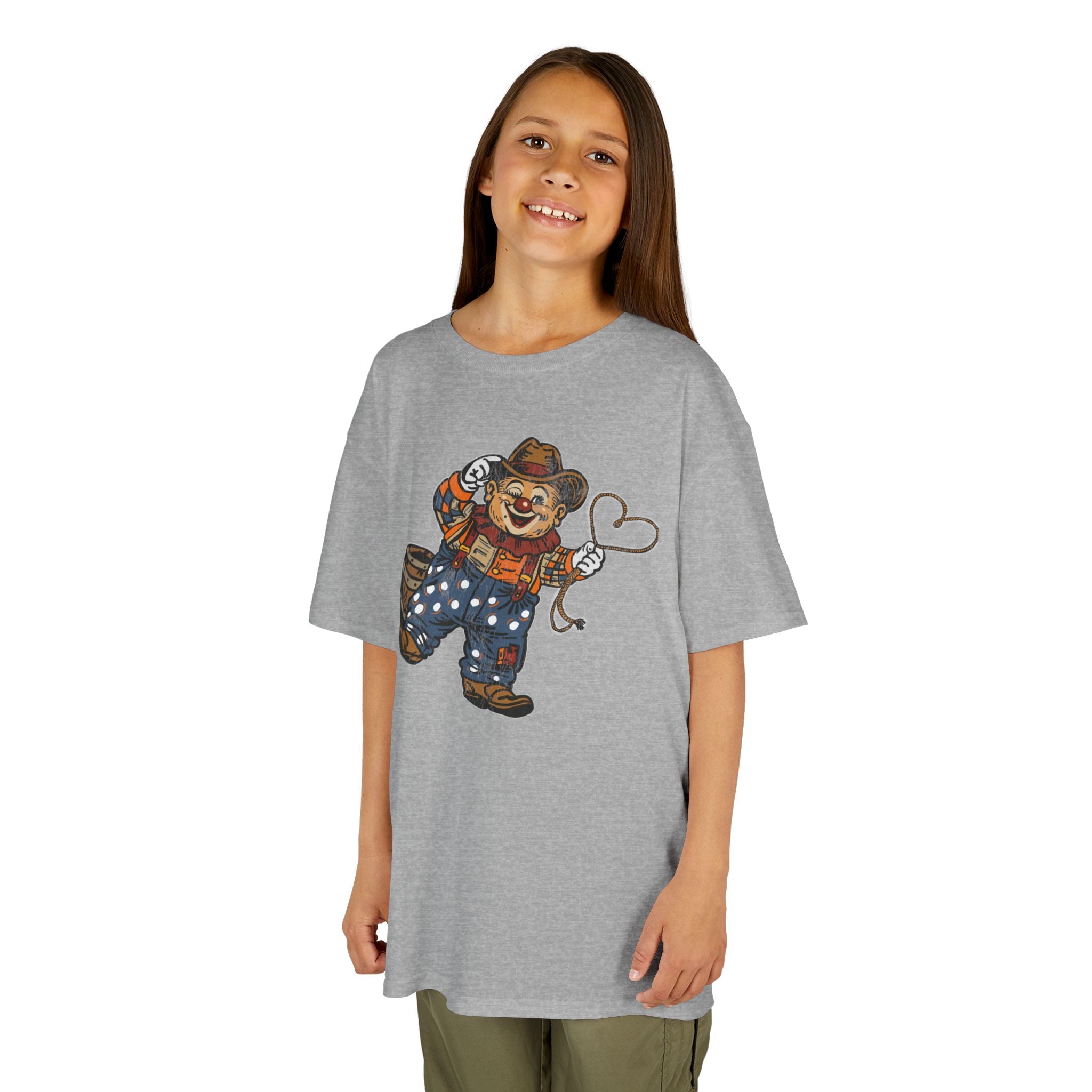 Poco Pete The Cowboy of Love Kids T‑Shirt — Retro Western Heavy Cotton Tee
