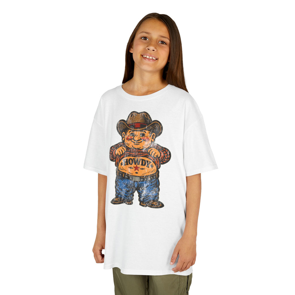 Howdy Poco Pete Kids Tee — Cowboy Graphic T-shirt