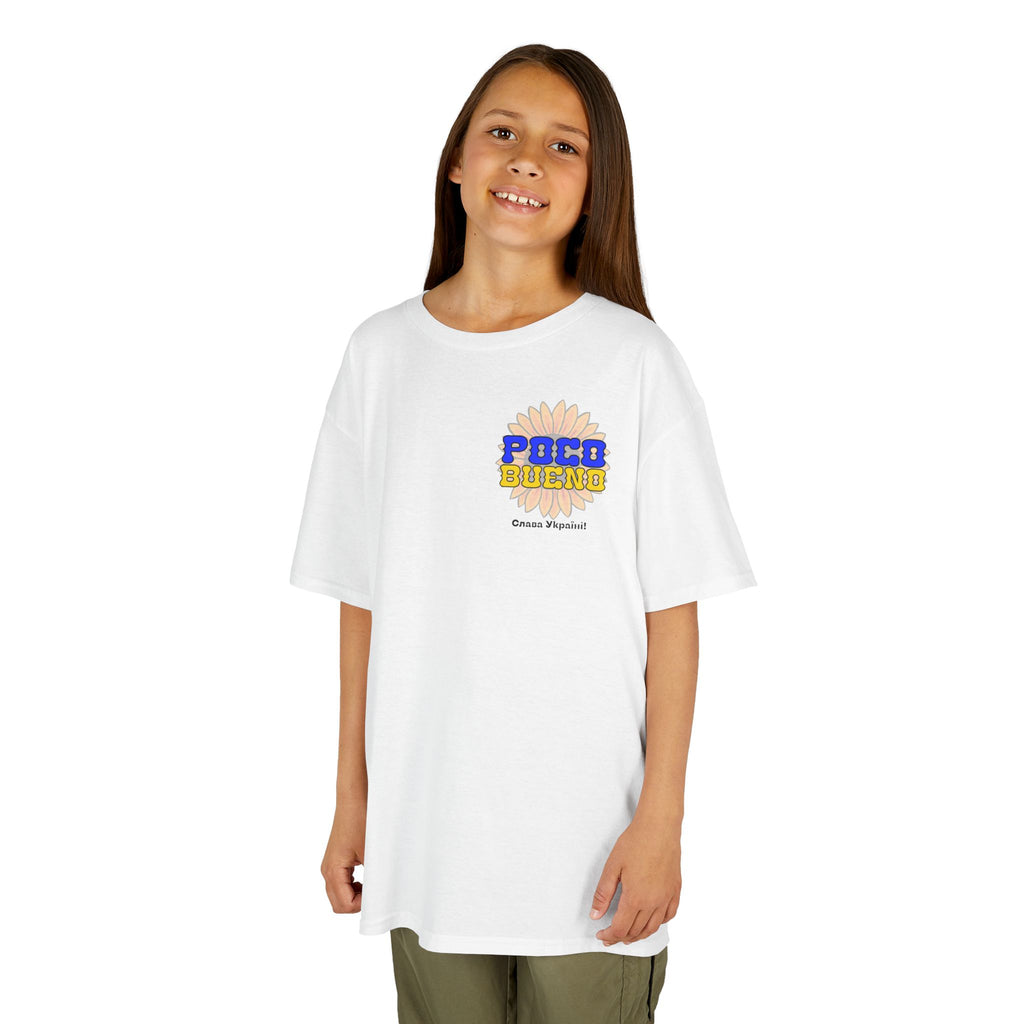 Sunflowers of Freedom — Glory to Ukraine Graphic Kids T-Shirt