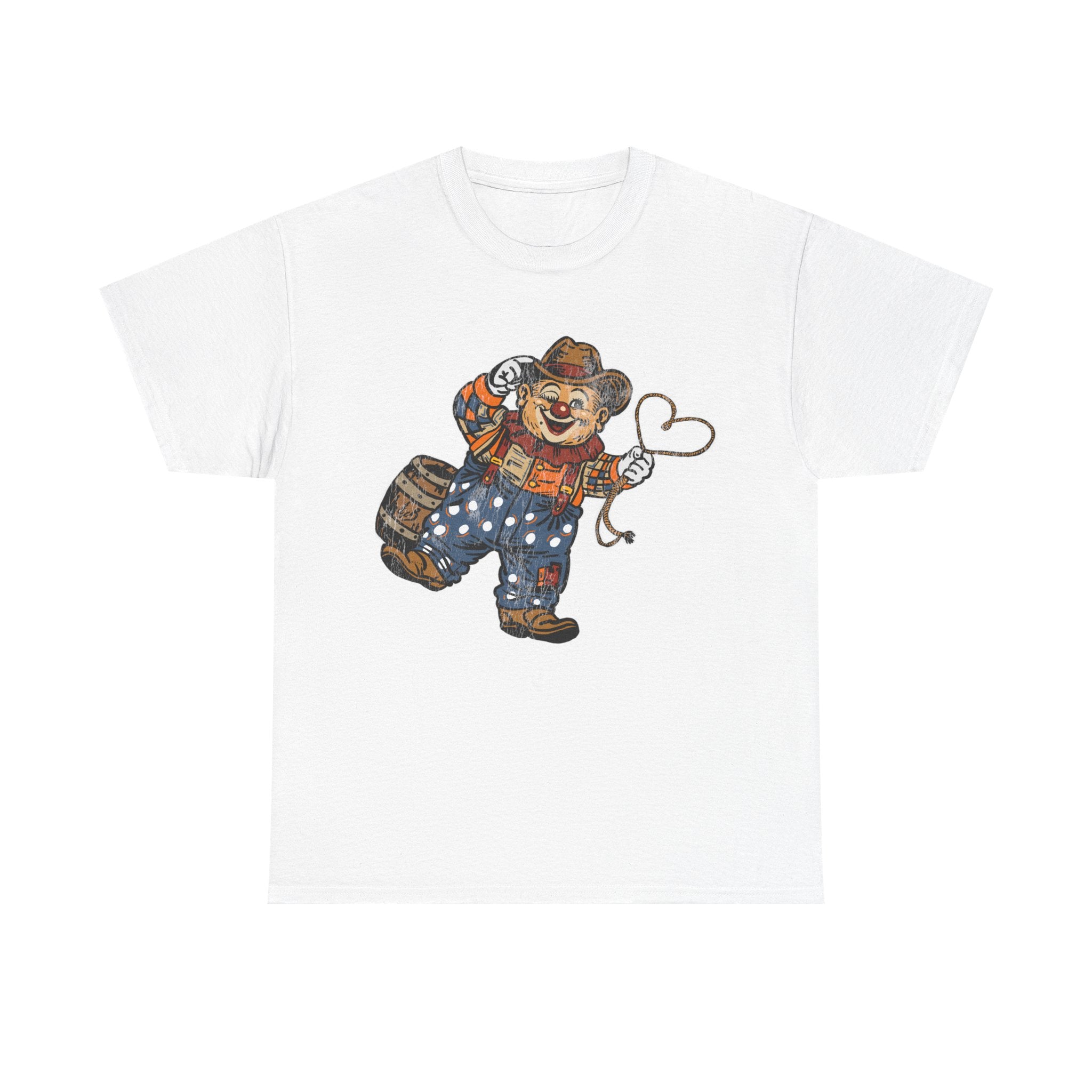 Poco Pete The Cowboy of Love T‑Shirt — Retro Western Heavy Cotton Tee