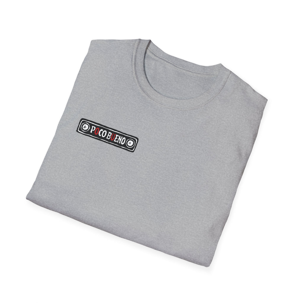 Dolly The Greyhound Desert Bandana T-Shirt — 'Poco Bueno' Graphic Tee