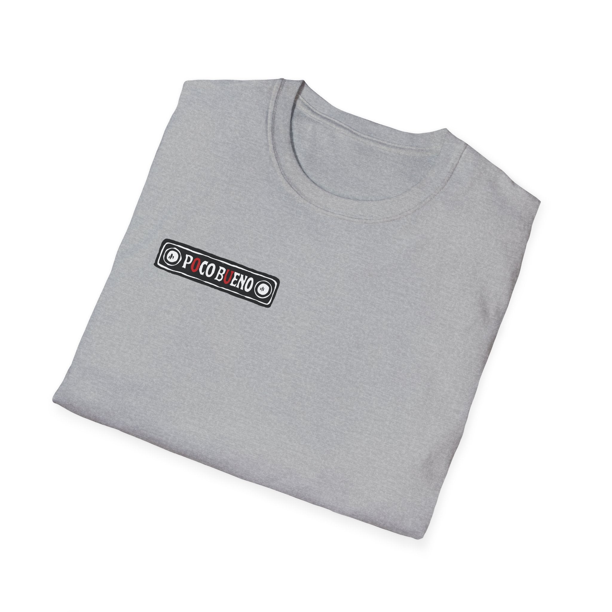 Dolly The Greyhound Desert Bandana T-Shirt — 'Poco Bueno' Graphic Tee