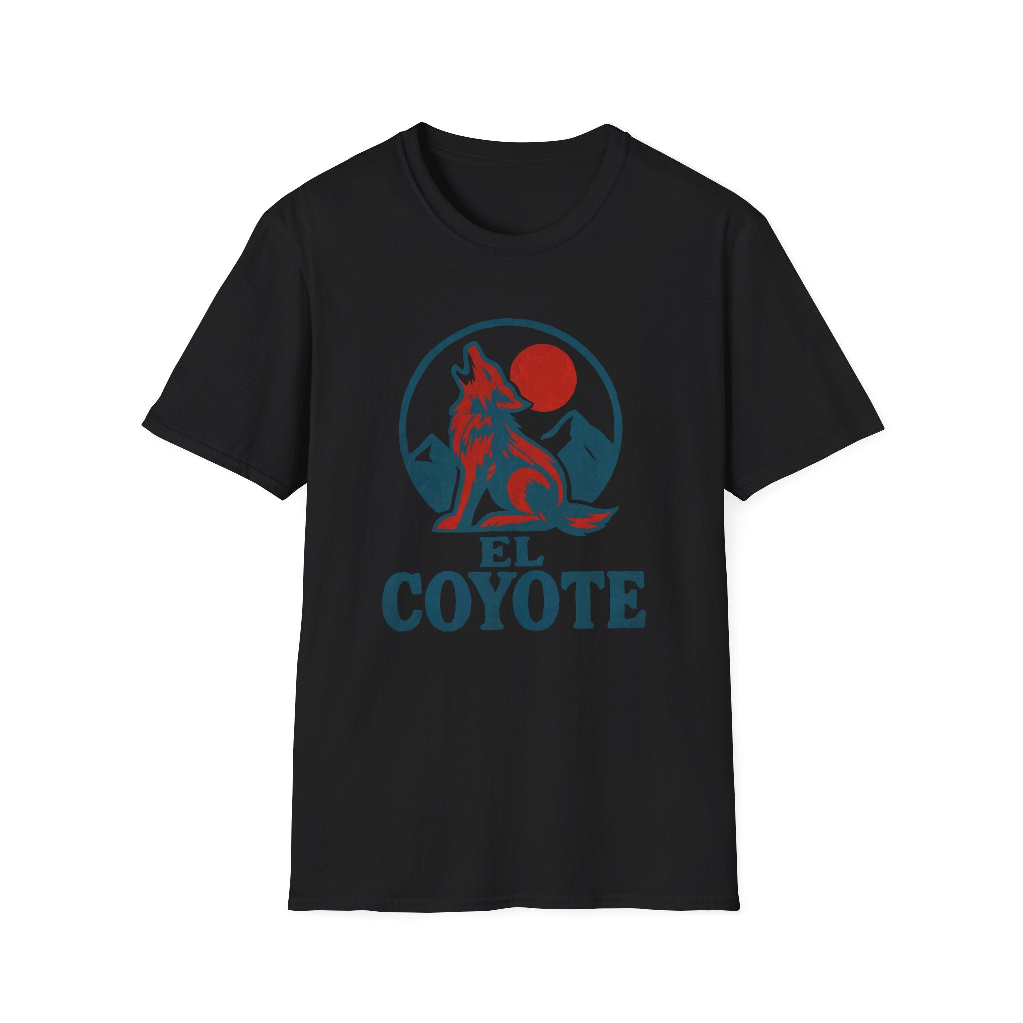 El Coyote Graphic T-Shirt — Vintage Howling Coyote Tee