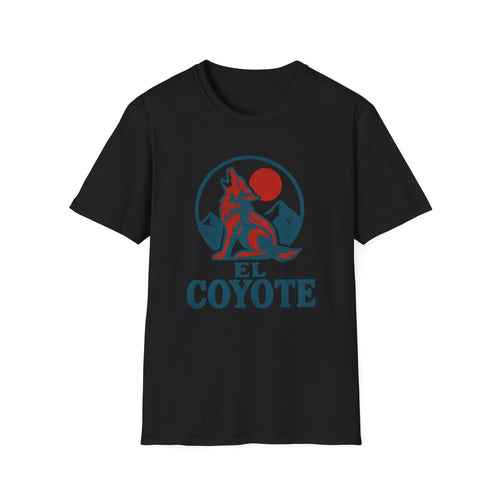 El Coyote Graphic T-Shirt — Vintage Howling Coyote Tee