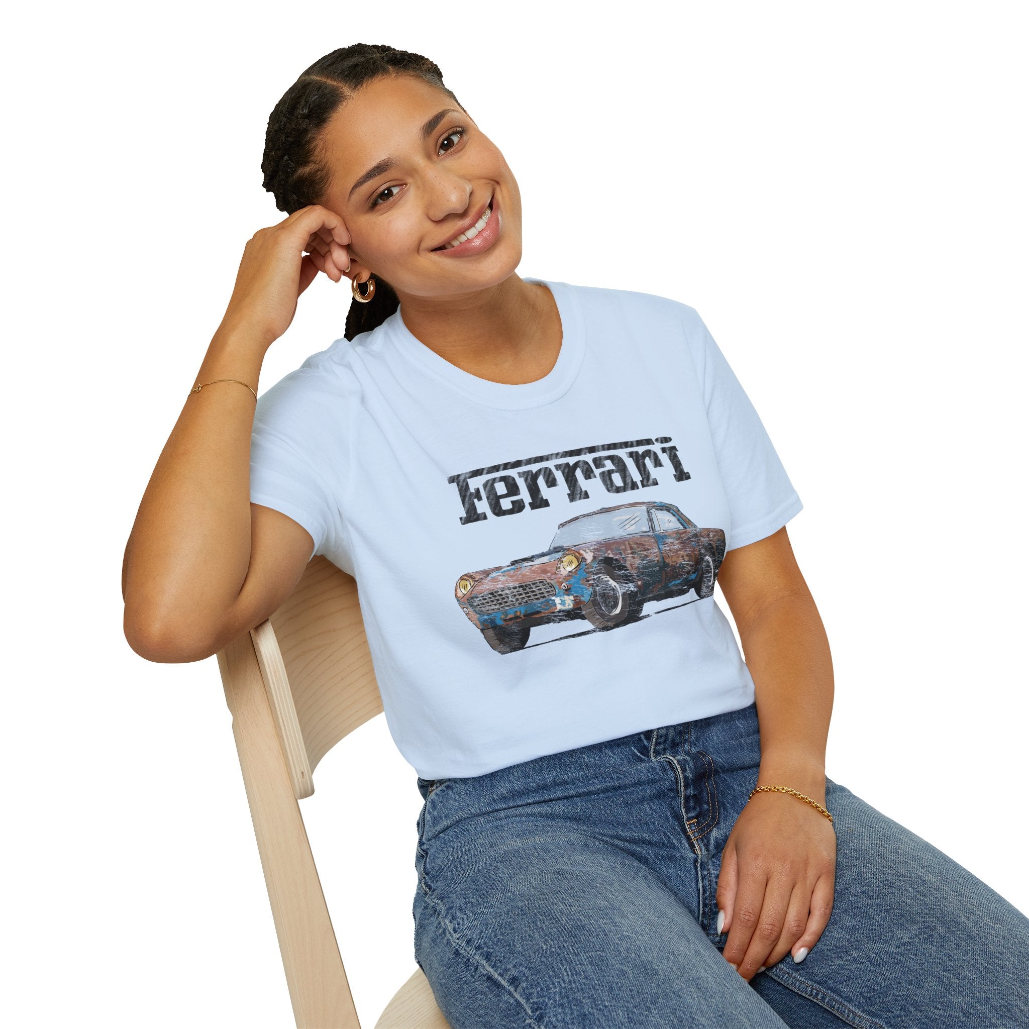 Ferrari 250GT Vintage Car T-Shirt — Retro Automotive Graphic Tee