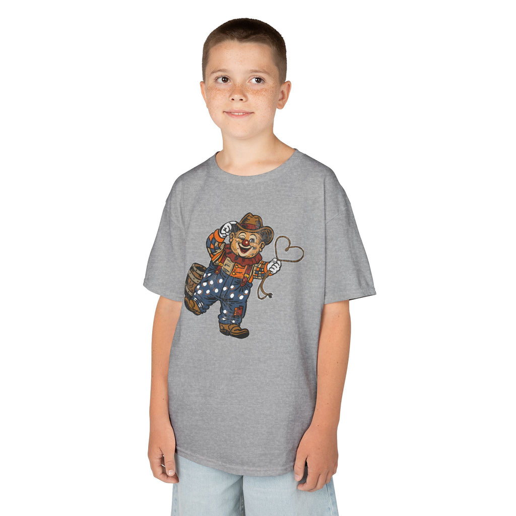 Poco Pete The Cowboy of Love Kids T‑Shirt — Retro Western Heavy Cotton Tee