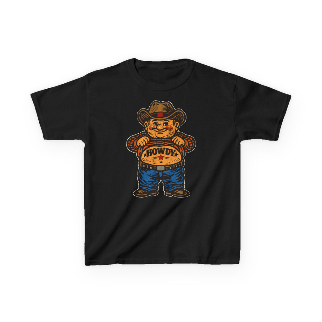 Howdy Poco Pete Kids Tee — Cowboy Graphic T-shirt