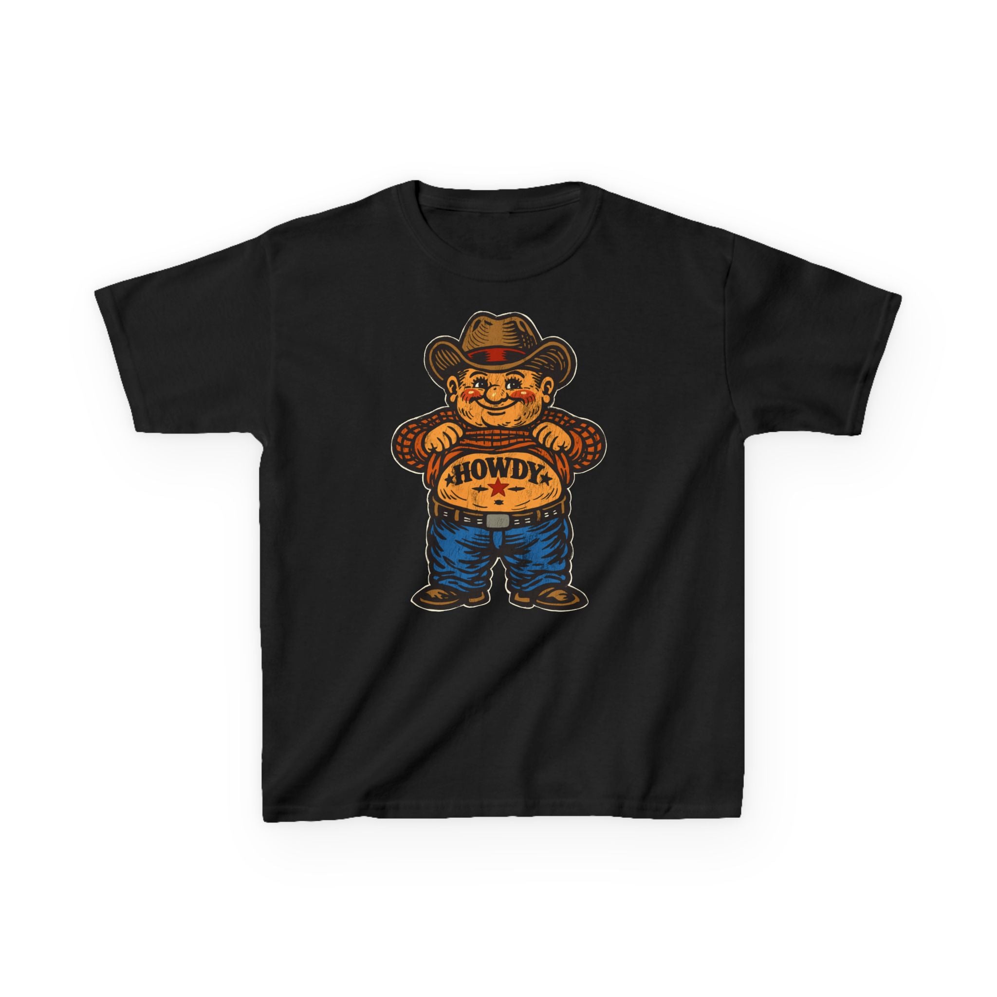 Howdy Poco Pete Kids Tee — Cowboy Graphic T-shirt