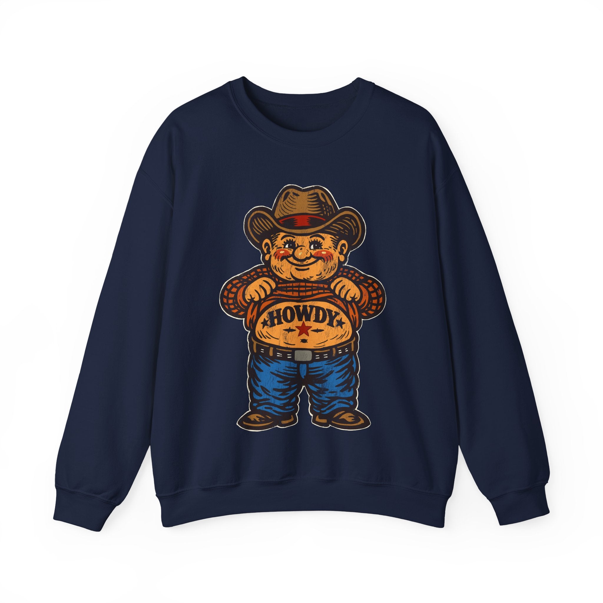 Howdy Poco Pete Sweatshirt - Vintage Western Graphic Crewneck