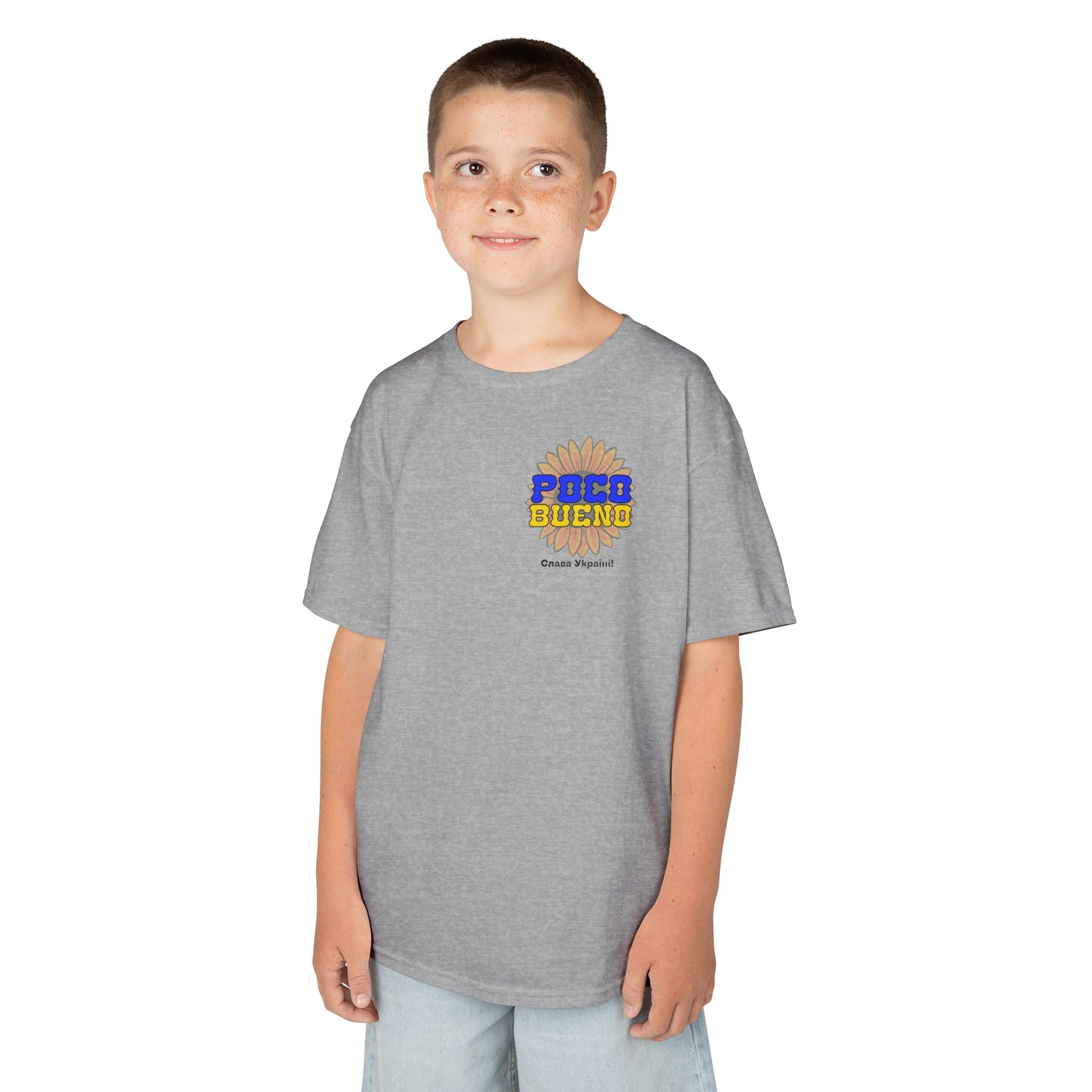 Sunflowers of Freedom — Glory to Ukraine Graphic Kids T-Shirt
