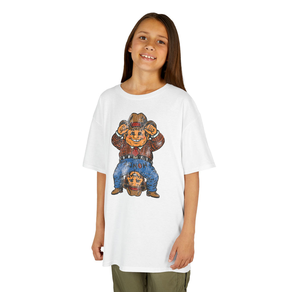 Cheeky Monkey Poco Pete Kids T‑Shirt — Cowboy Kids Tee