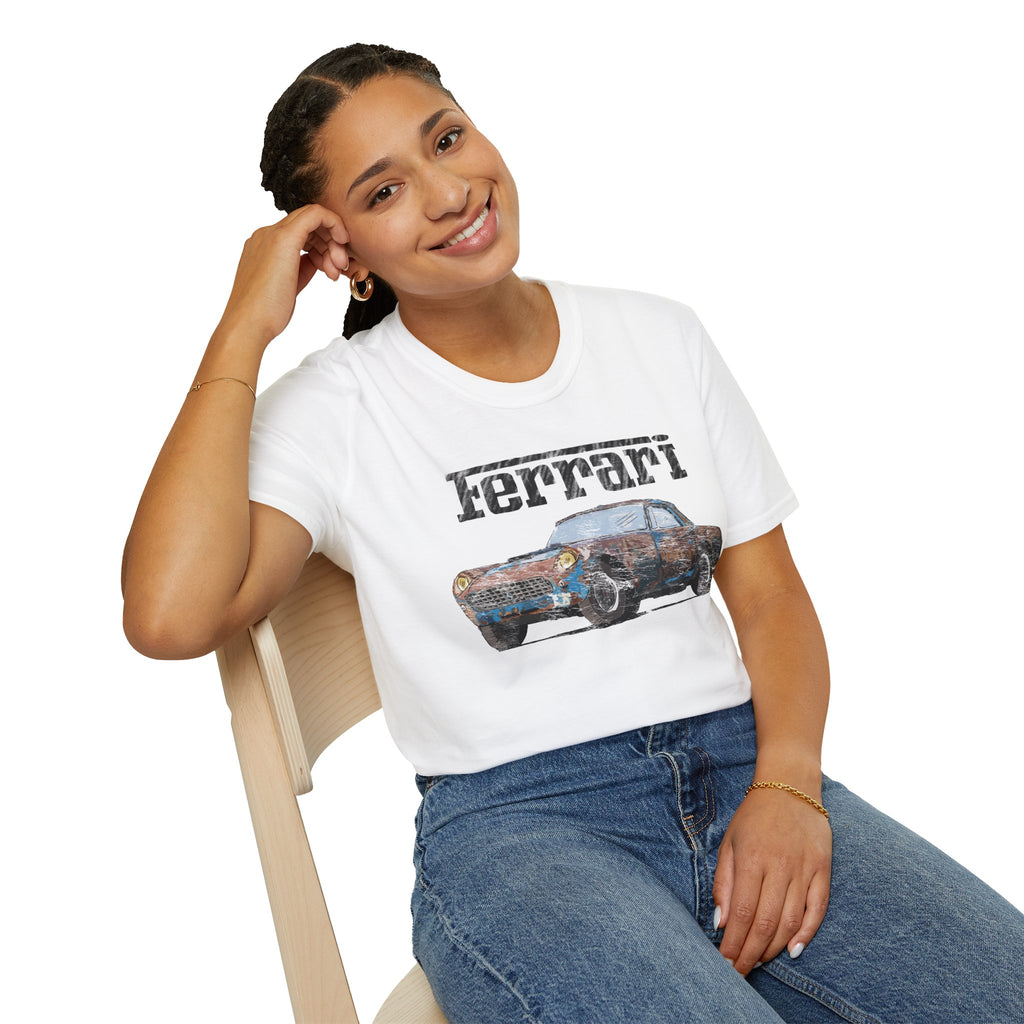 Ferrari 250GT Vintage Car T-Shirt — Retro Automotive Graphic Tee