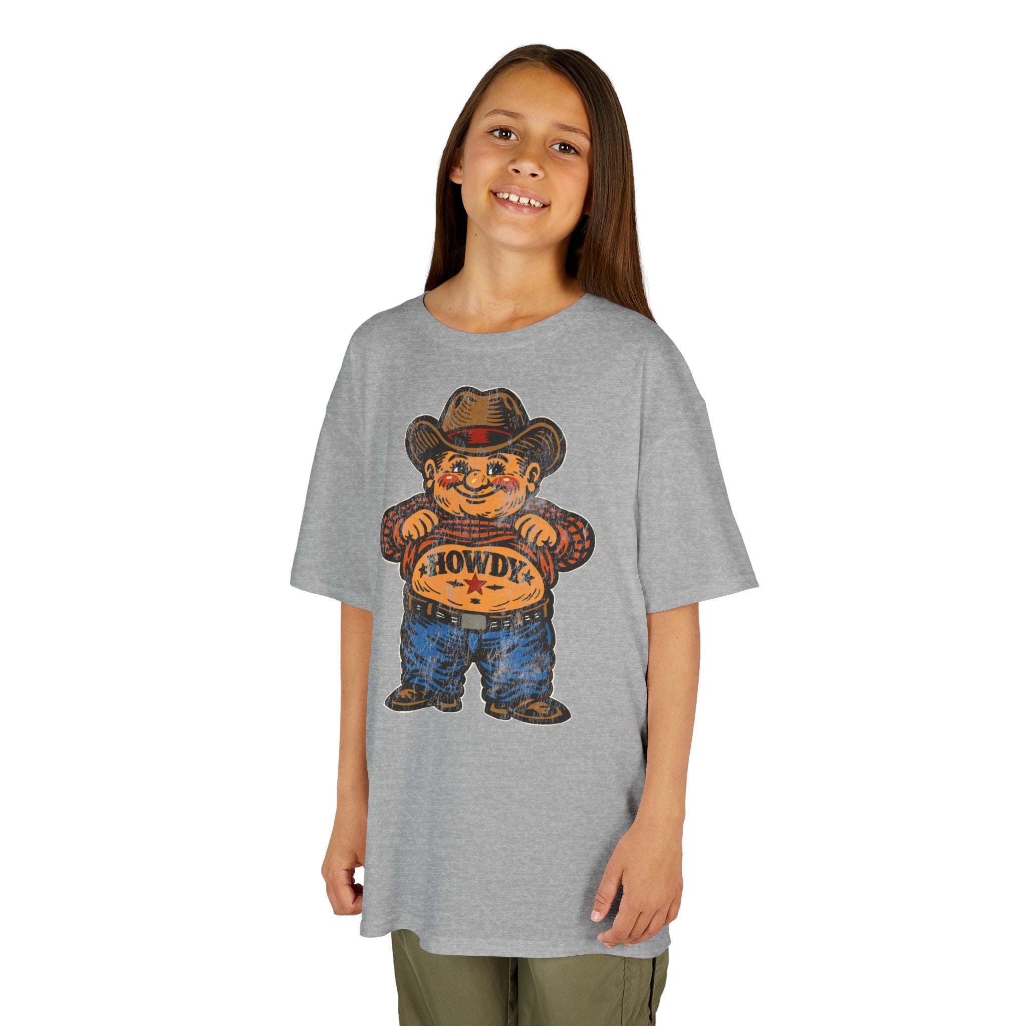 Howdy Poco Pete Kids Tee — Cowboy Graphic T-shirt
