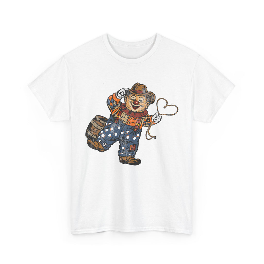 Poco Pete The Cowboy of Love T‑Shirt — Retro Western Heavy Cotton Tee