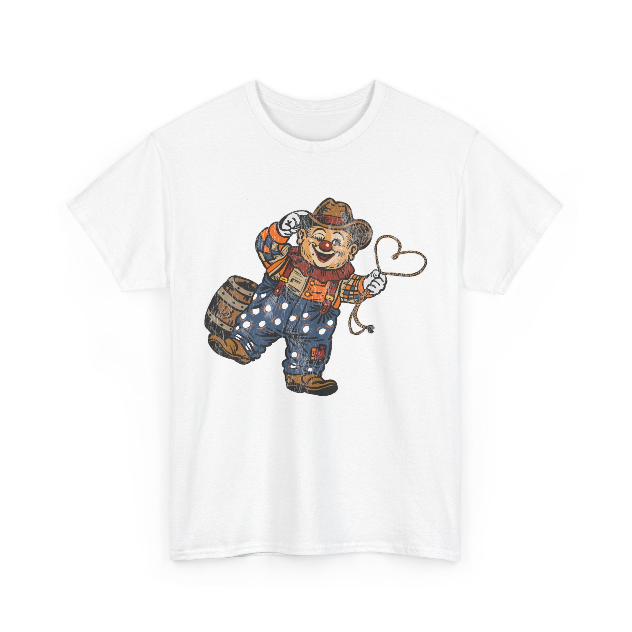 Poco Pete The Cowboy of Love T‑Shirt — Retro Western Heavy Cotton Tee