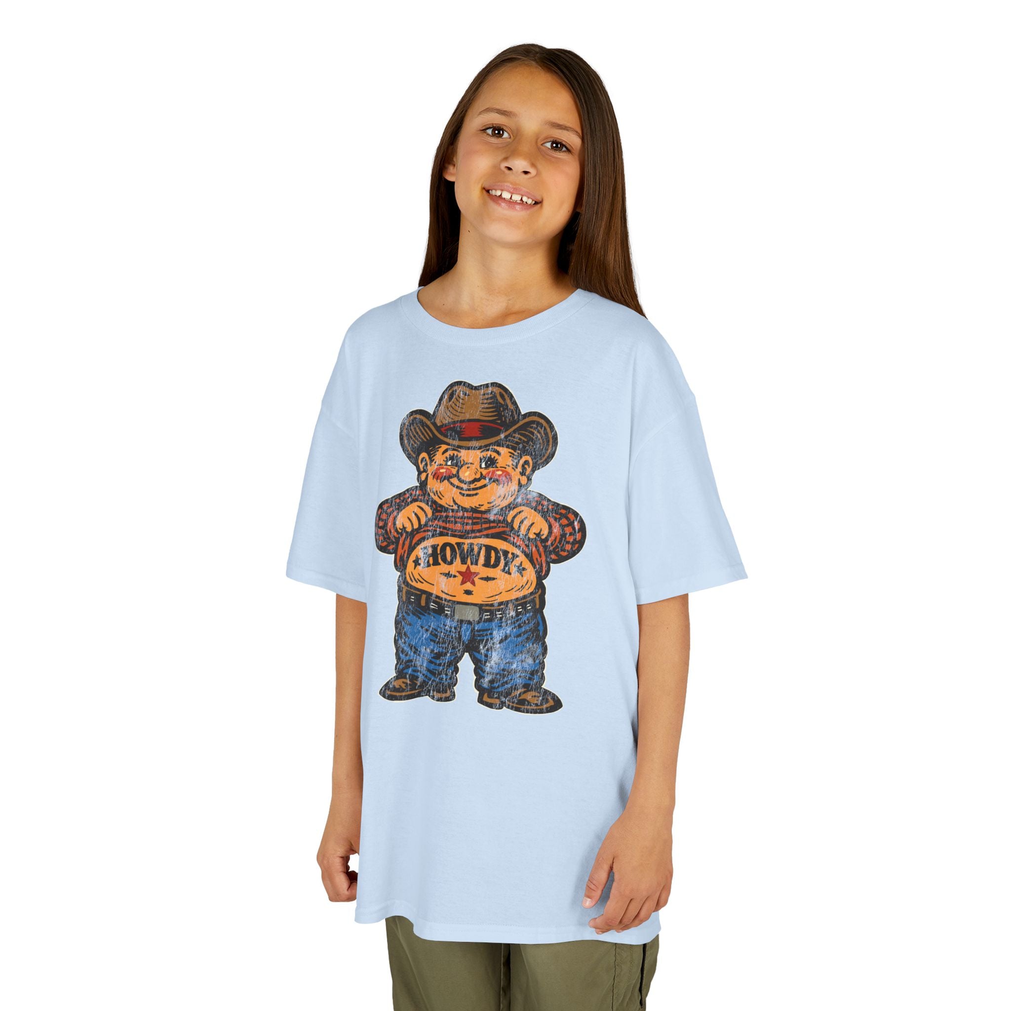 Howdy Poco Pete Kids Tee — Cowboy Graphic T-shirt