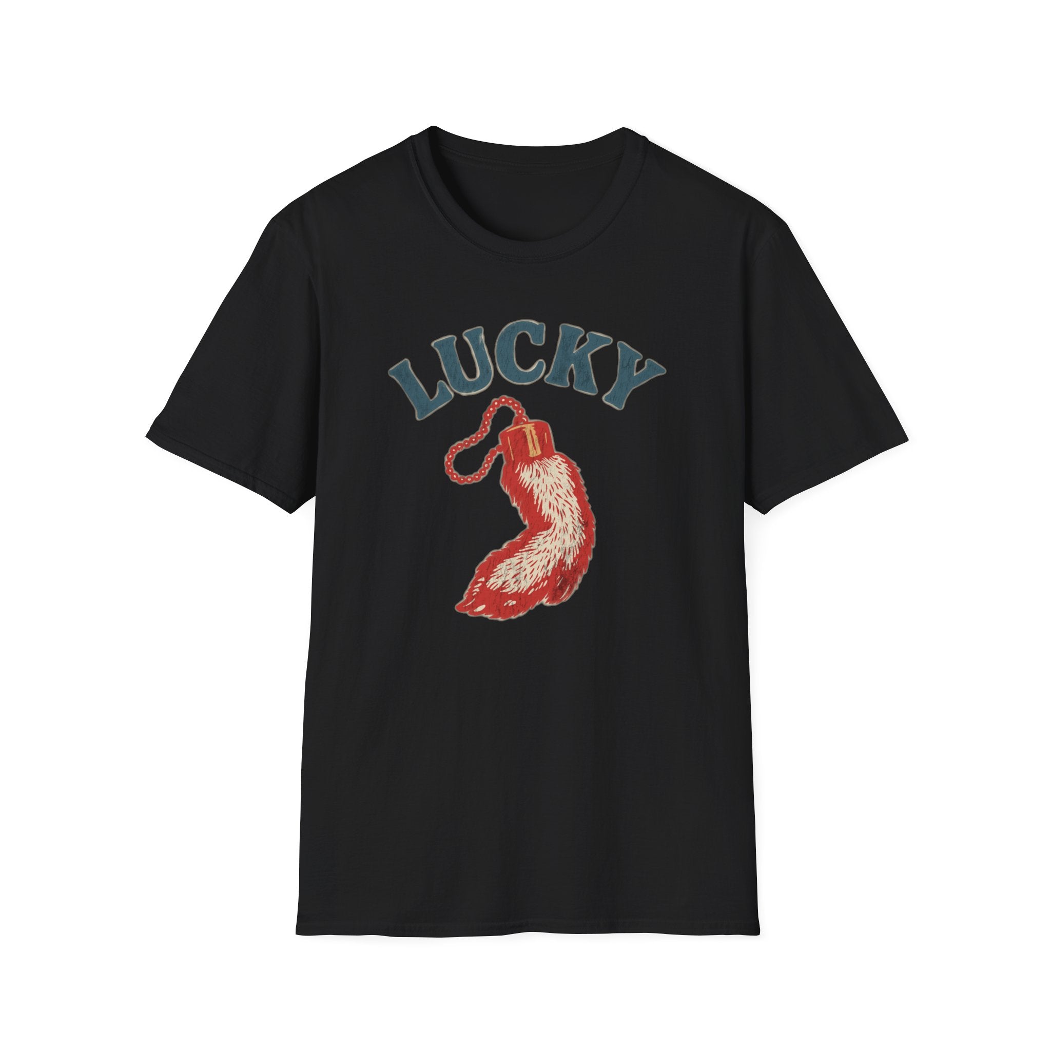 "Lucky" Vintage Rabbit Graphic T-Shirt